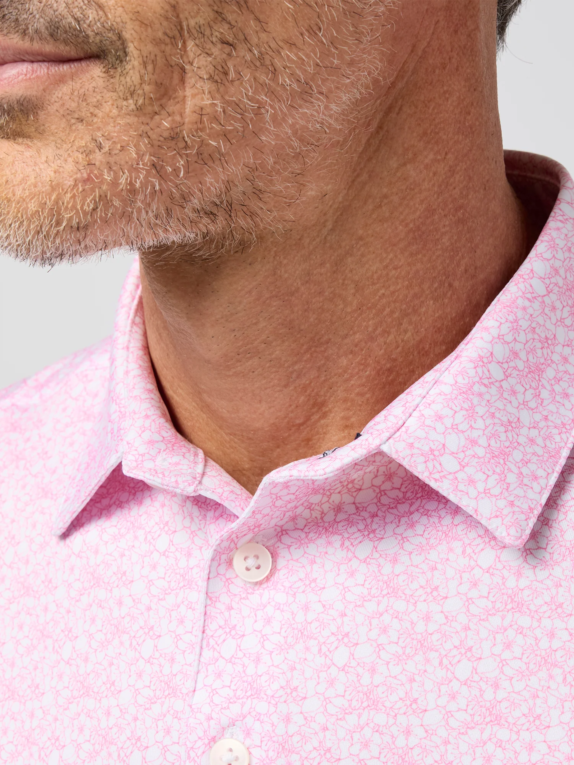 Mizzen and Main Pink Azalea Golf Tee Master’s Athens GA Georgia Kempt Menswear Store Near Me 