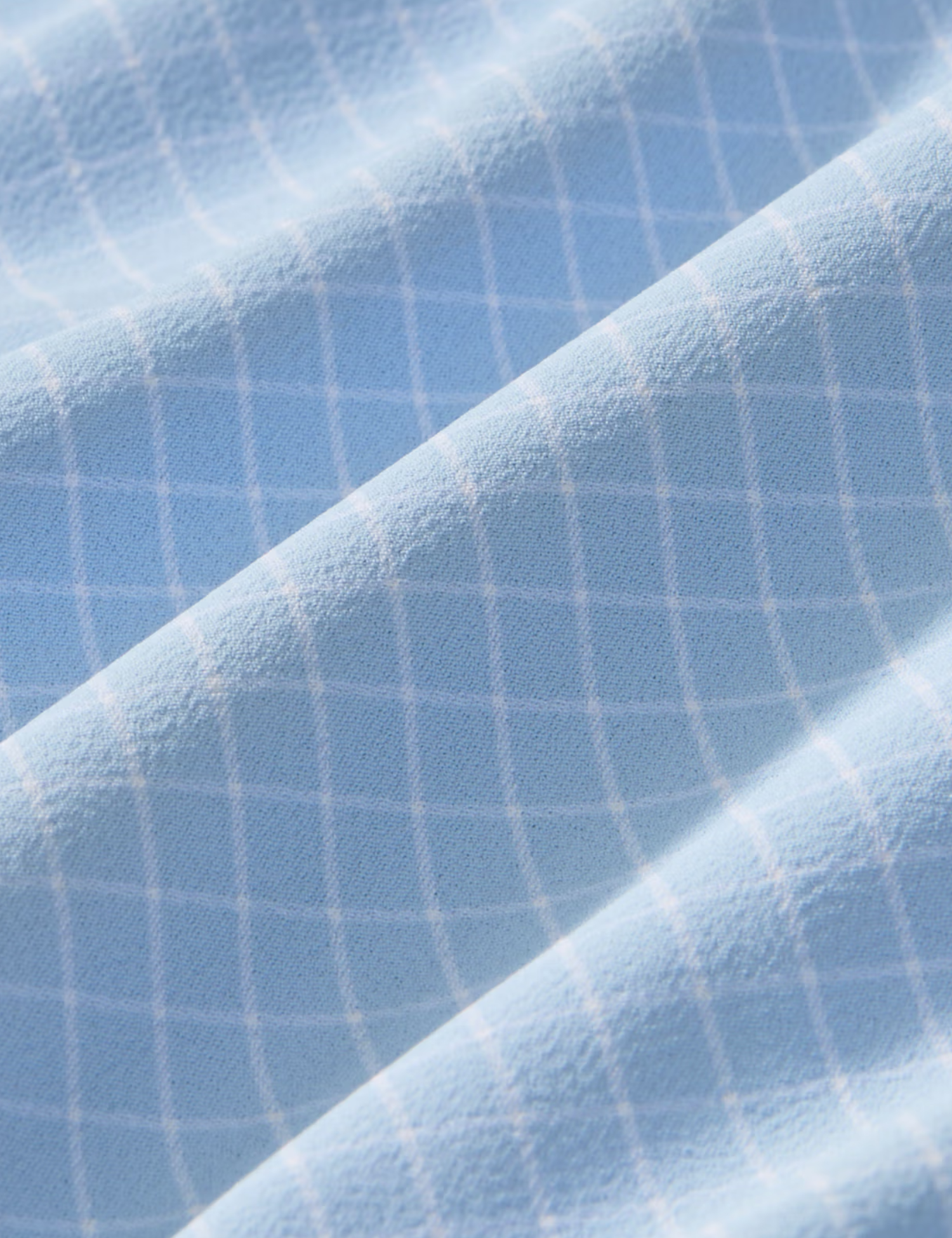 Mizzen + Main Leeward LS Dress Shirt Cloud Blue Mini Grid Kempt Mens Clothing Store Athens Georgia Formal Shirt 