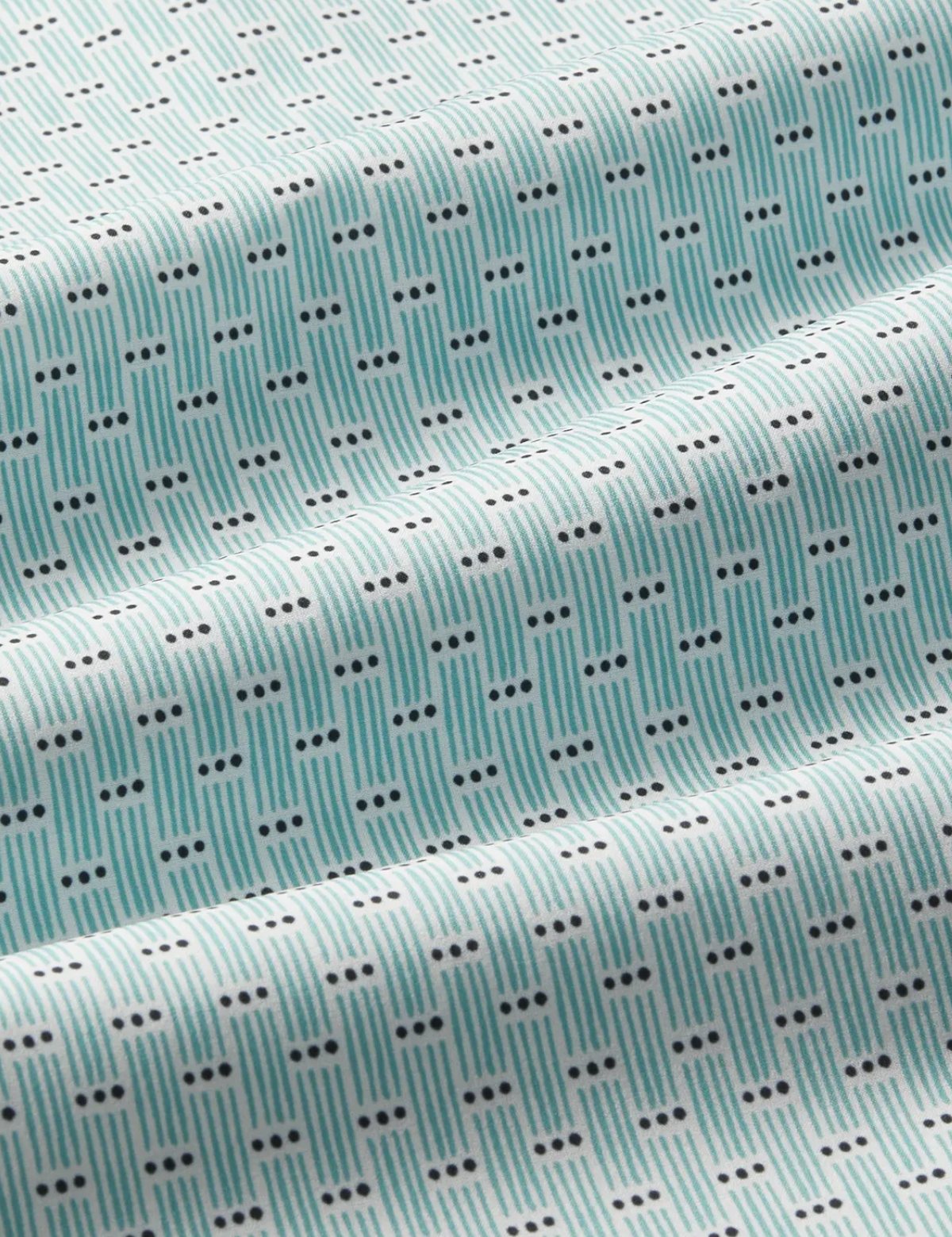 Mizzen + Main Leeward SS Performance Shirt Nile Blue Triple Dot Kempt Mens Shop Athens GA Fathers Day Gift