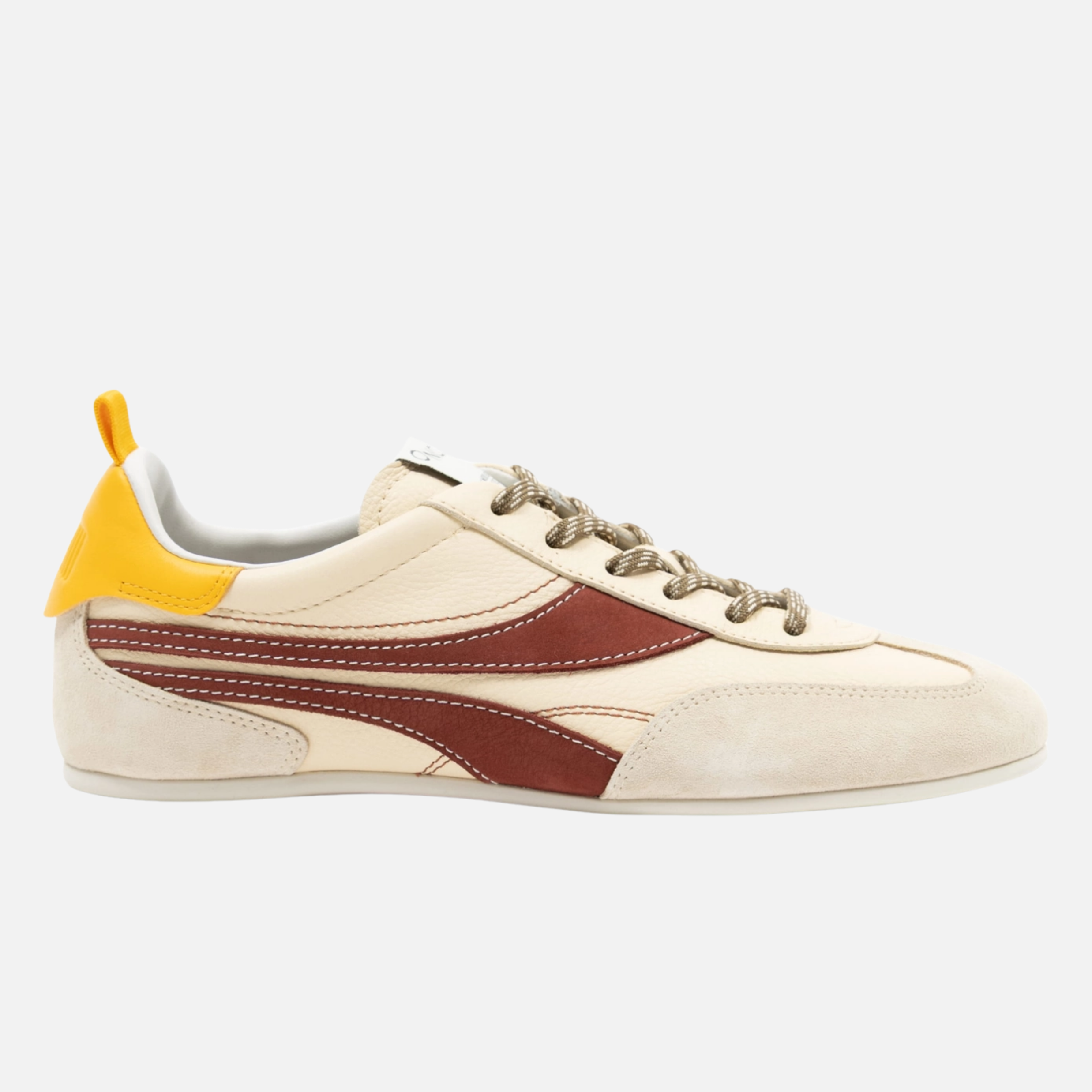 Oncept Bari Sneakers for Men Buttercream White and Red Comfortable Shoes for Guys Stylish Footwear Ballet Trend for Men Men’s Soft Sneaker Athens GA Georgia Kempt Menswear Store Near Me