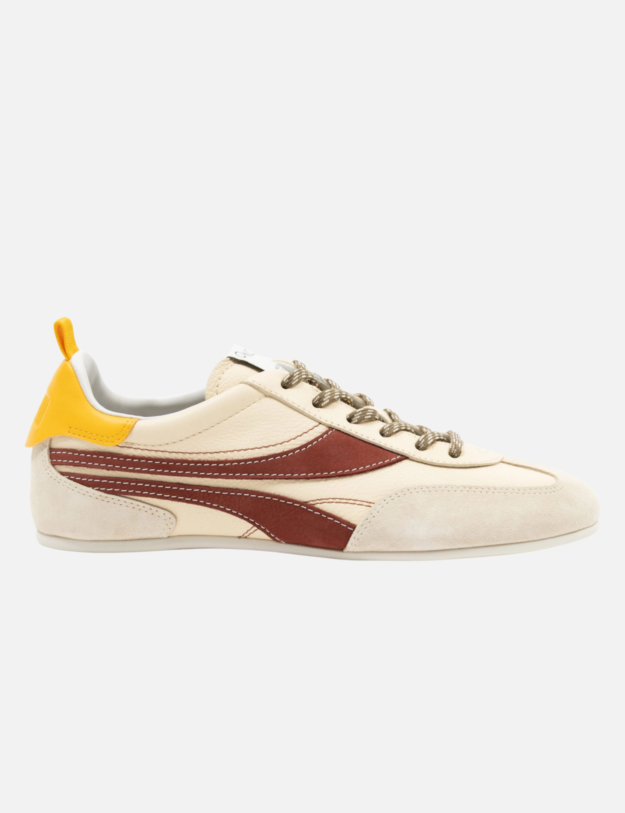 Oncept Bari Sneakers for Men Buttercream White and Red Comfortable Shoes for Guys Stylish Footwear Ballet Trend for Men Men’s Soft Sneaker Athens GA Georgia Kempt Menswear Store Near Me
