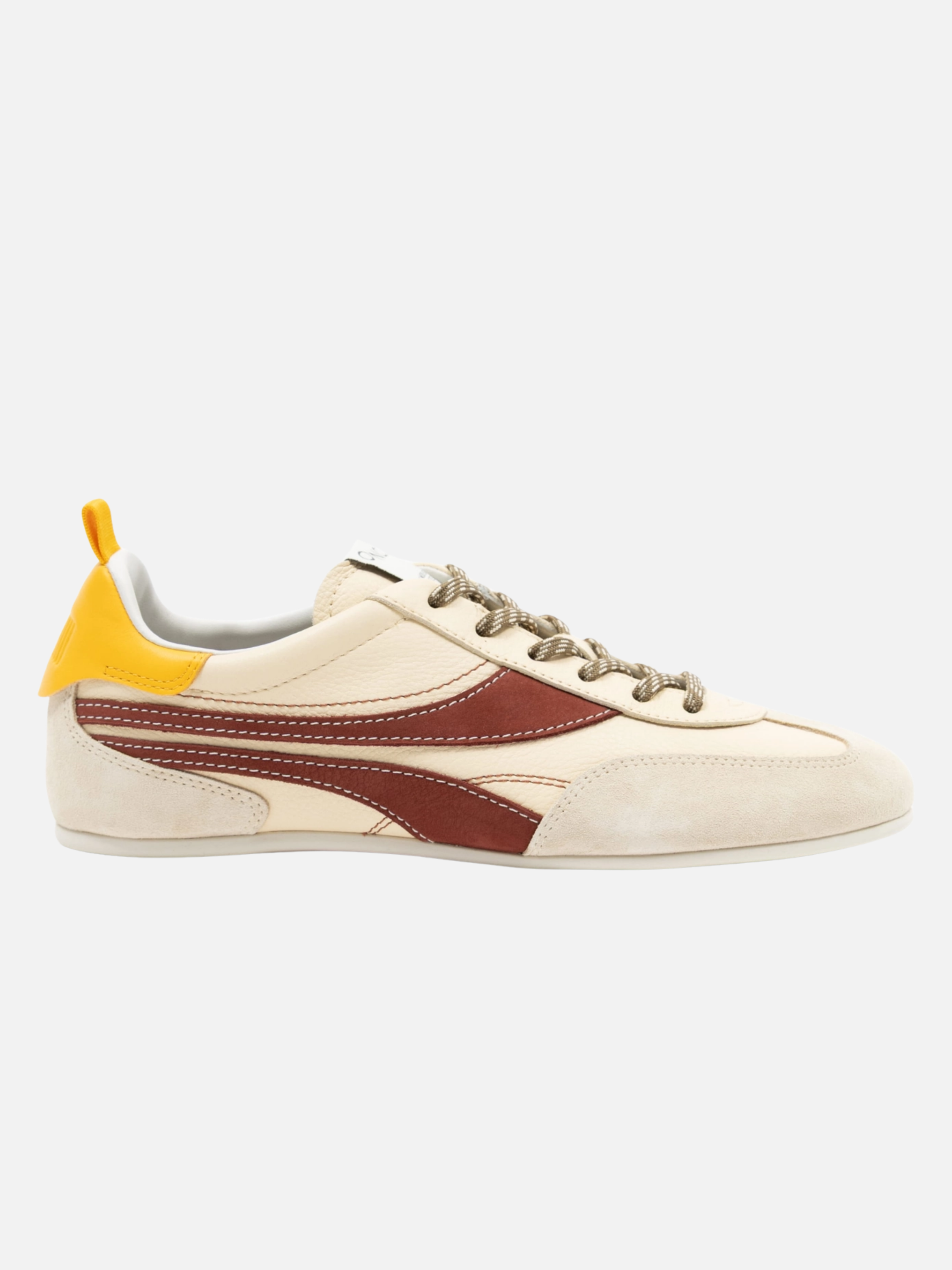 Oncept Bari Sneakers for Men Buttercream White and Red Comfortable Shoes for Guys Stylish Footwear Ballet Trend for Men Men’s Soft Sneaker Athens GA Georgia Kempt Menswear Store Near Me