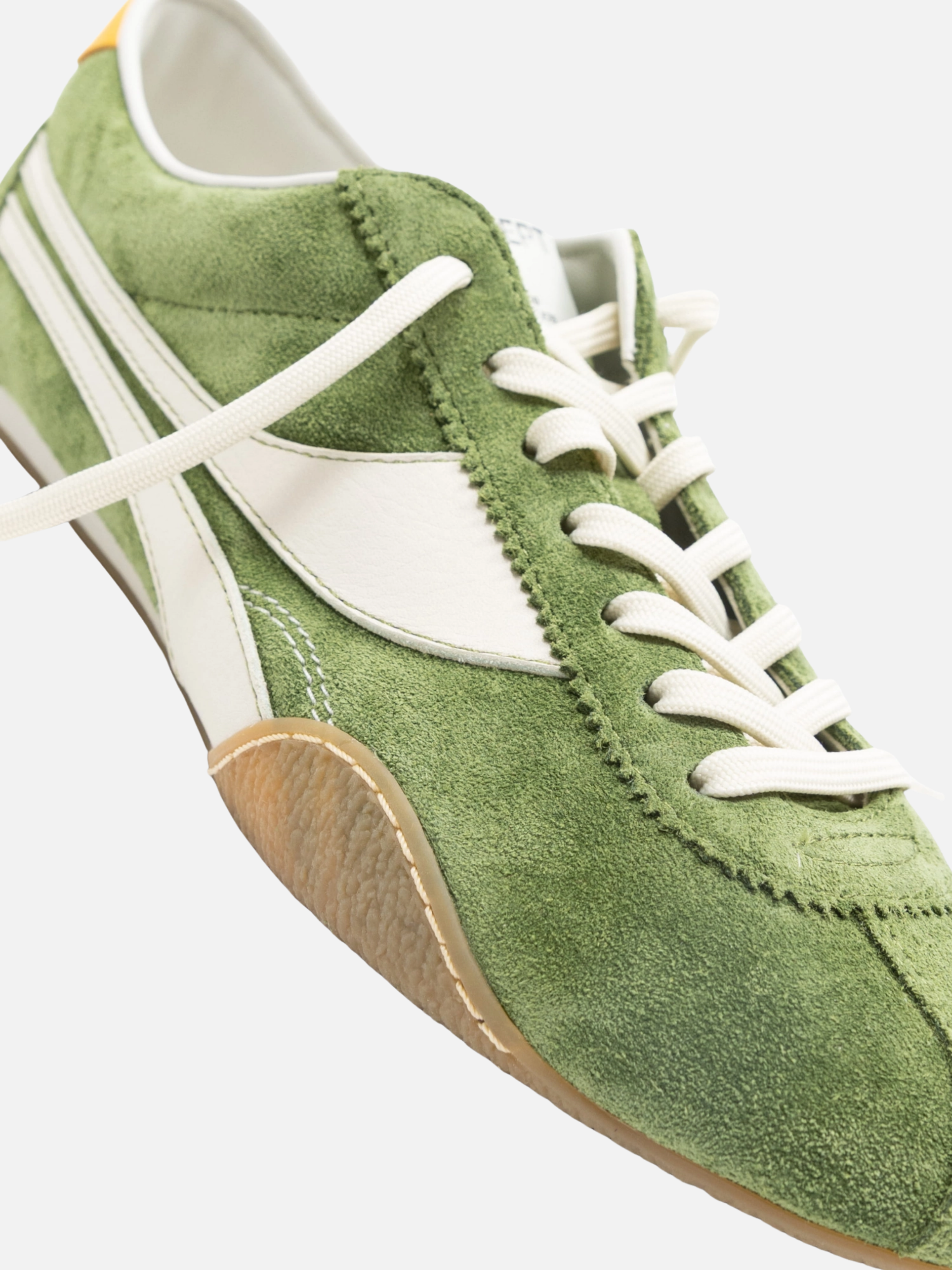 Oncept Men’s Low Profile European Driving Inspired Shoes Lund in Bonsai Green - zoom side