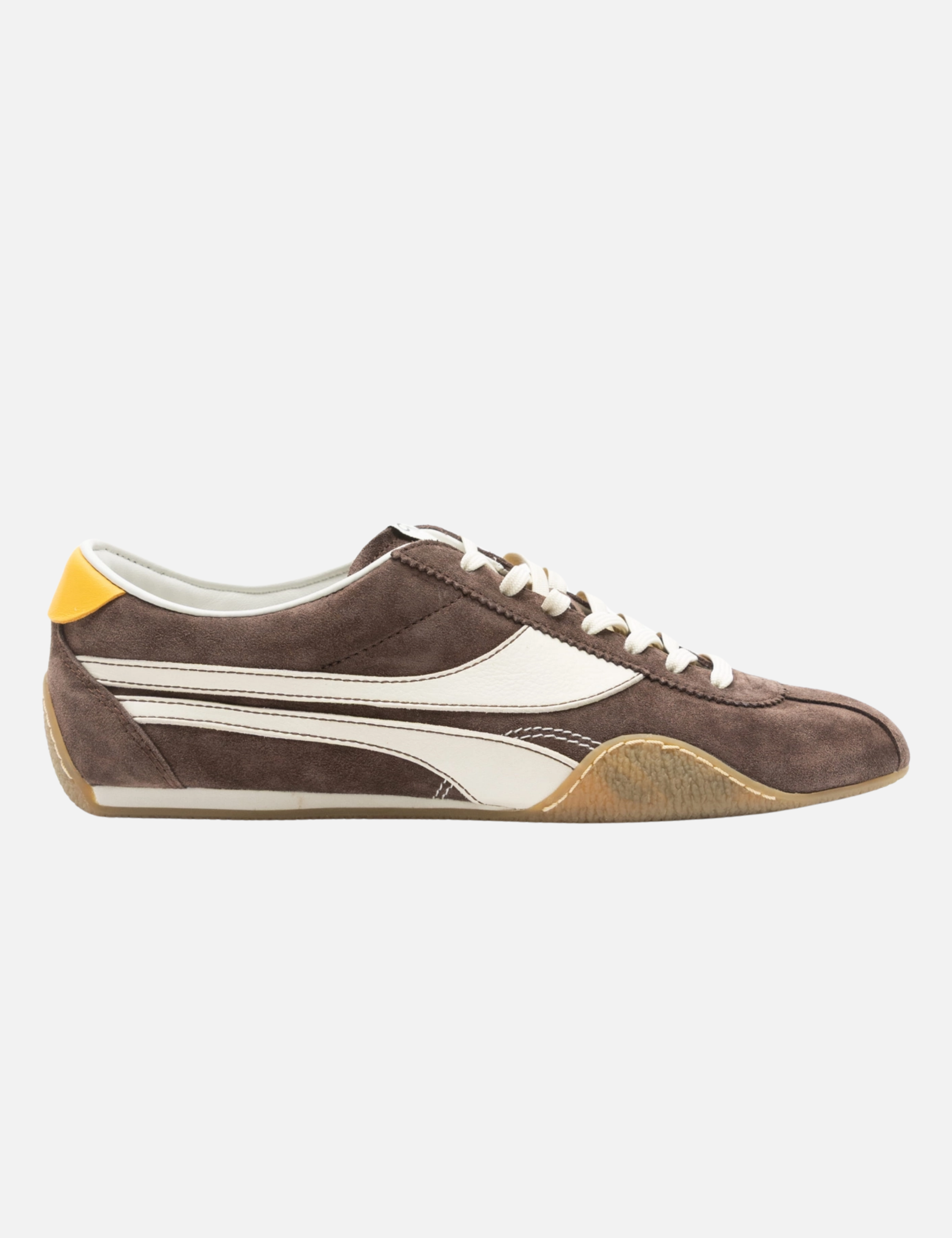 Oncept Men’s Low Profile European Driving Inspired Shoes Lund in Espresso Brown - Side