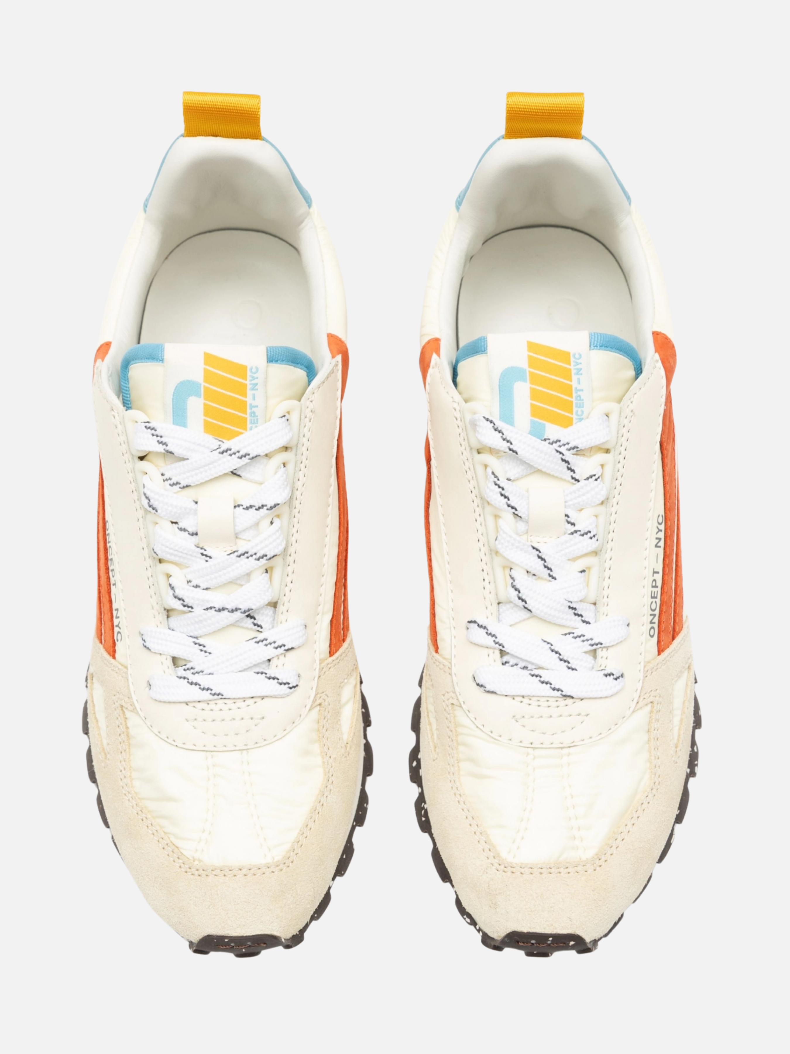 Oncept Toronto  Men’s Sneakers Flame Multicolor Orange Blue Cream Shoes Footwear for Men Men’s Comfortable Shoe for Travel Everyday Athens GA Georgia Kempt Menswear Store Near Me