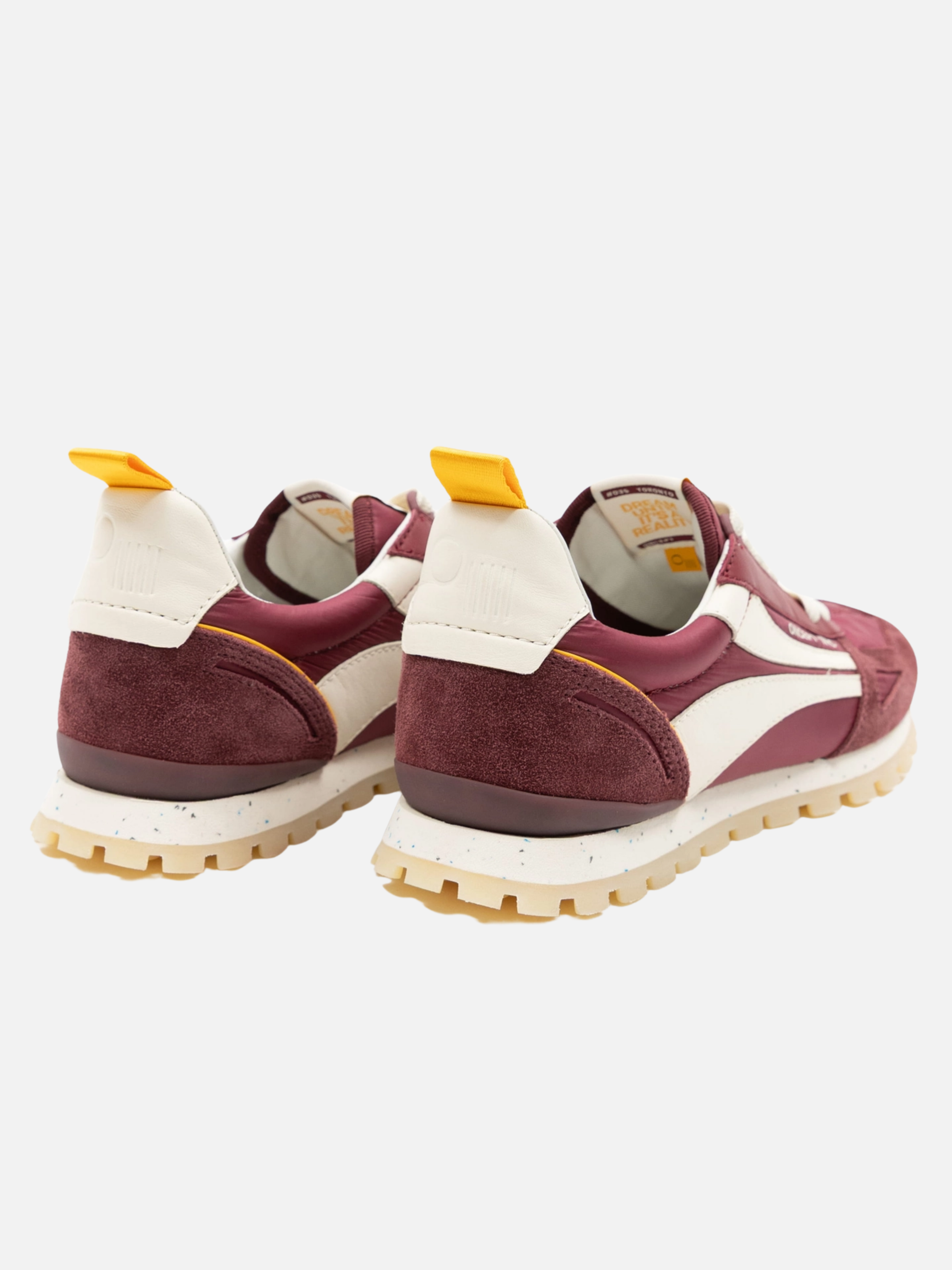Oncept Toronto Sneaker Cordovan red maroon White Cream Speckle Bottom Comfortable Every Day Shoes for Men Men’s Shoes for Guys Lightweight Tennis Shoes Athens GA Georgia Kempt Menswear Store near Me