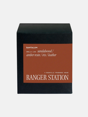 ranger station santalum candle hand poured wax kempt athens ga georgia men's clothing store