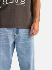 Rhythm Subtle Distress Jean - Blue