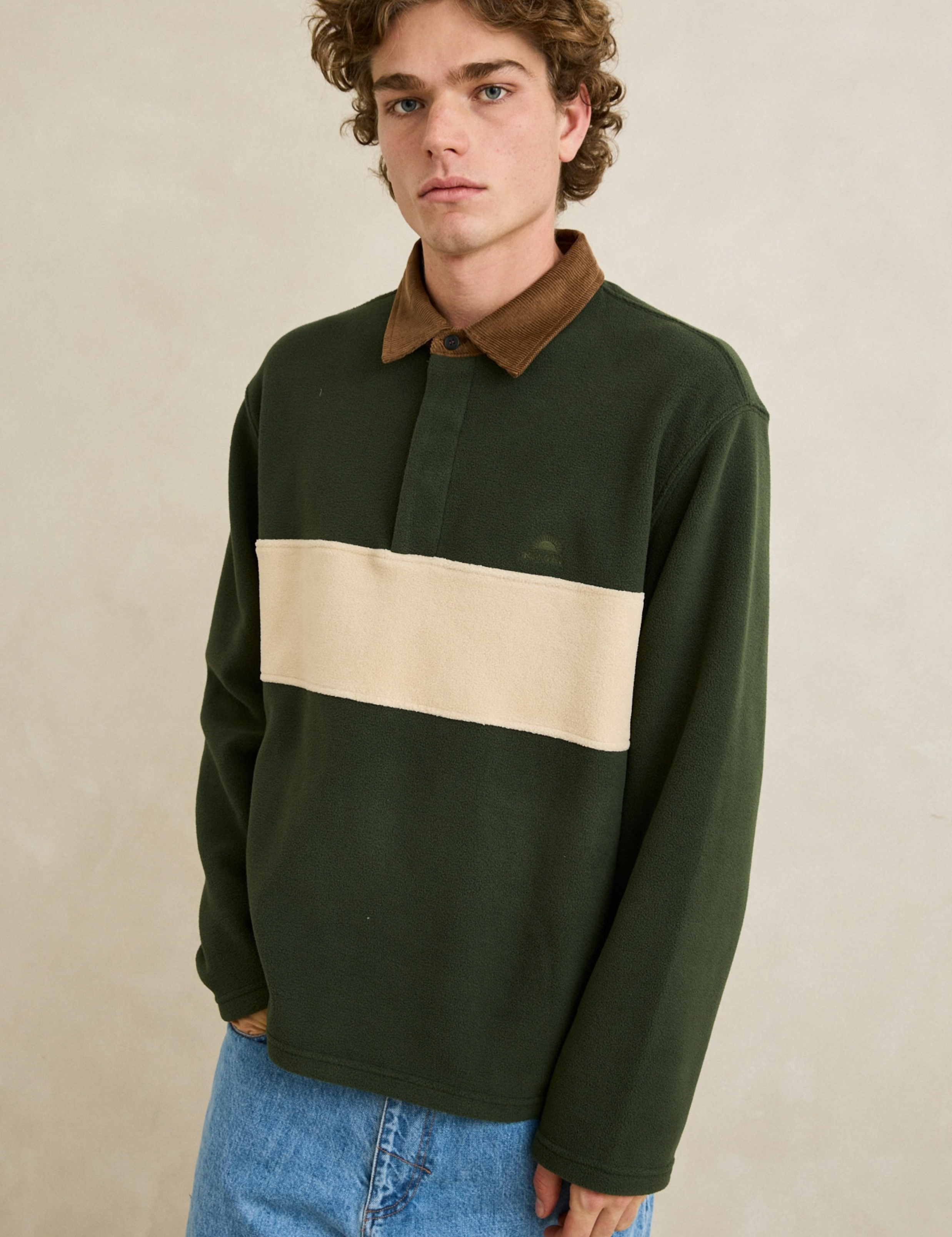 Rhythm-Brand_Product_Pics_-_Rhythm_Awake_Polar_Fleece_Polo_FOREST_4.png