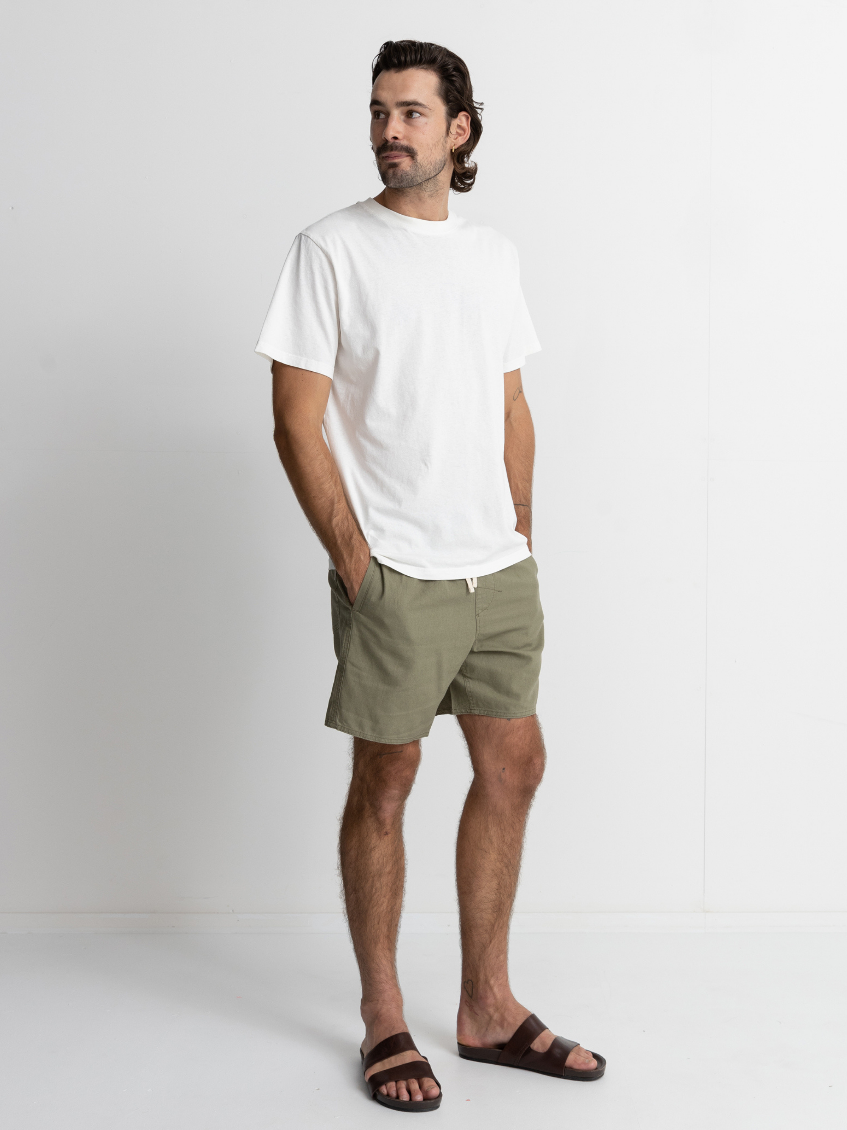 Rhythm Classic Linen Jam - Olive
