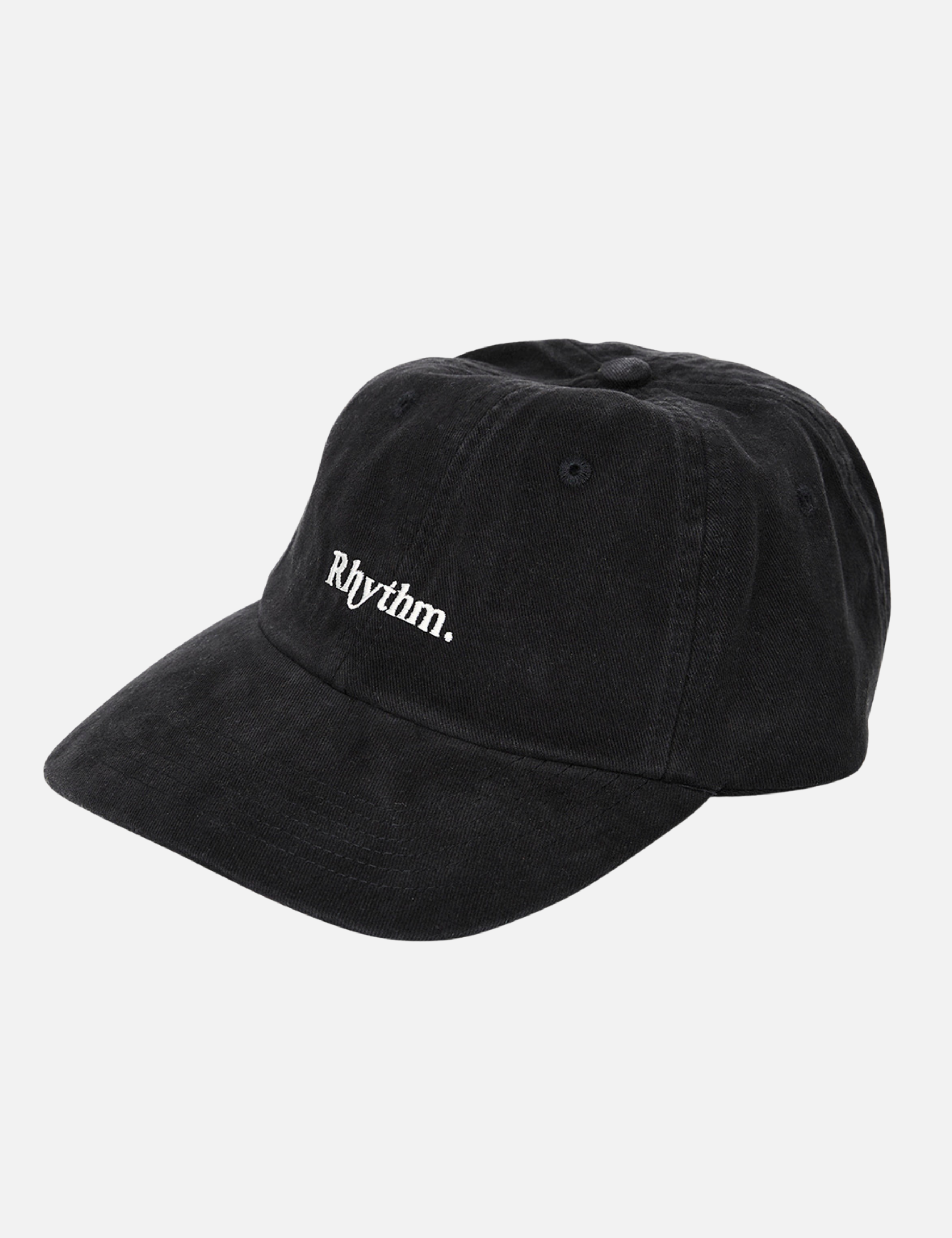 Rhythm-Brand_Product_Pics_-_Rhythm_Essential_Brushed_Twill_Cap_BLACK.png
