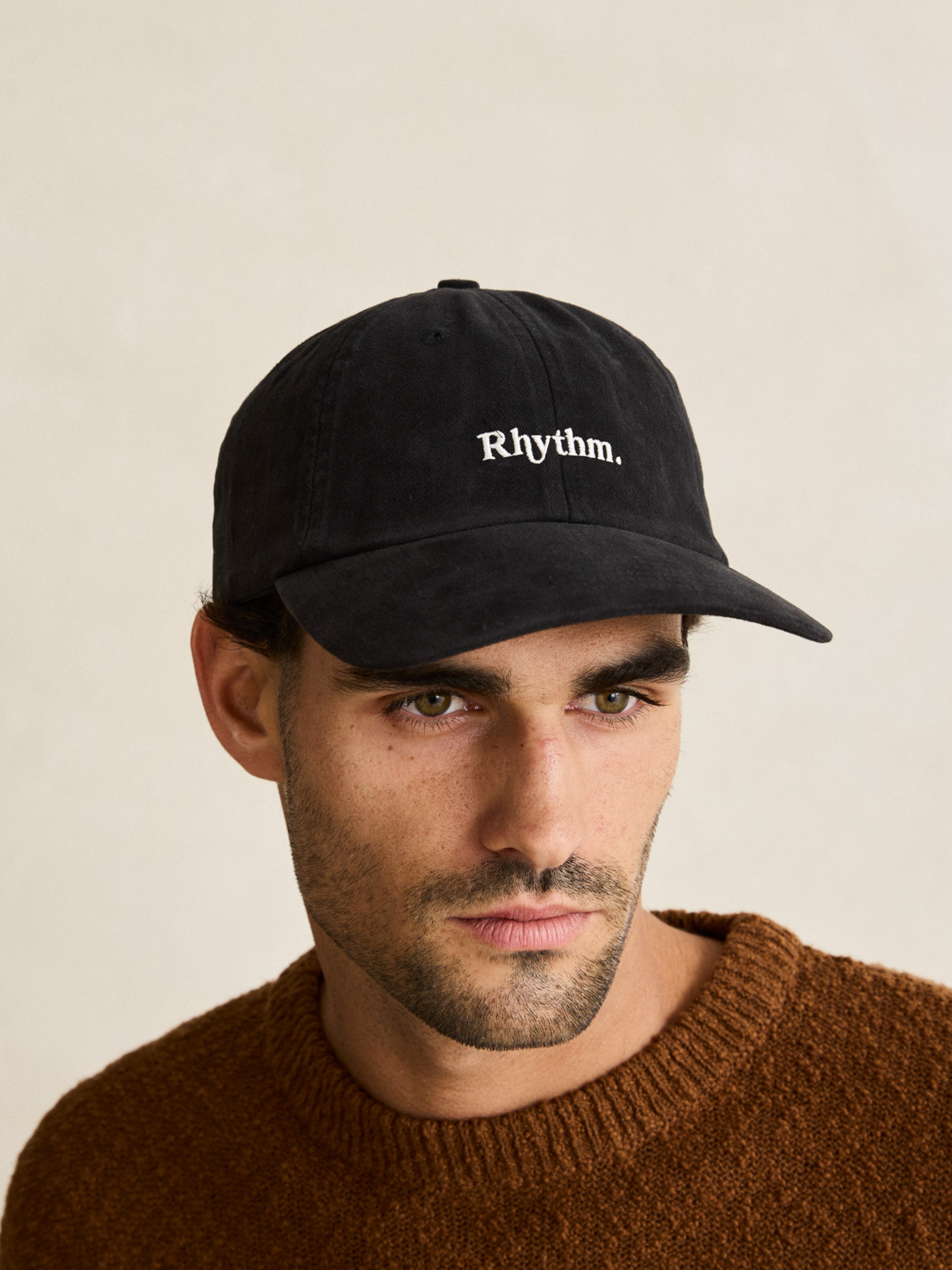 Rhythm Essential Twill Cap - Black