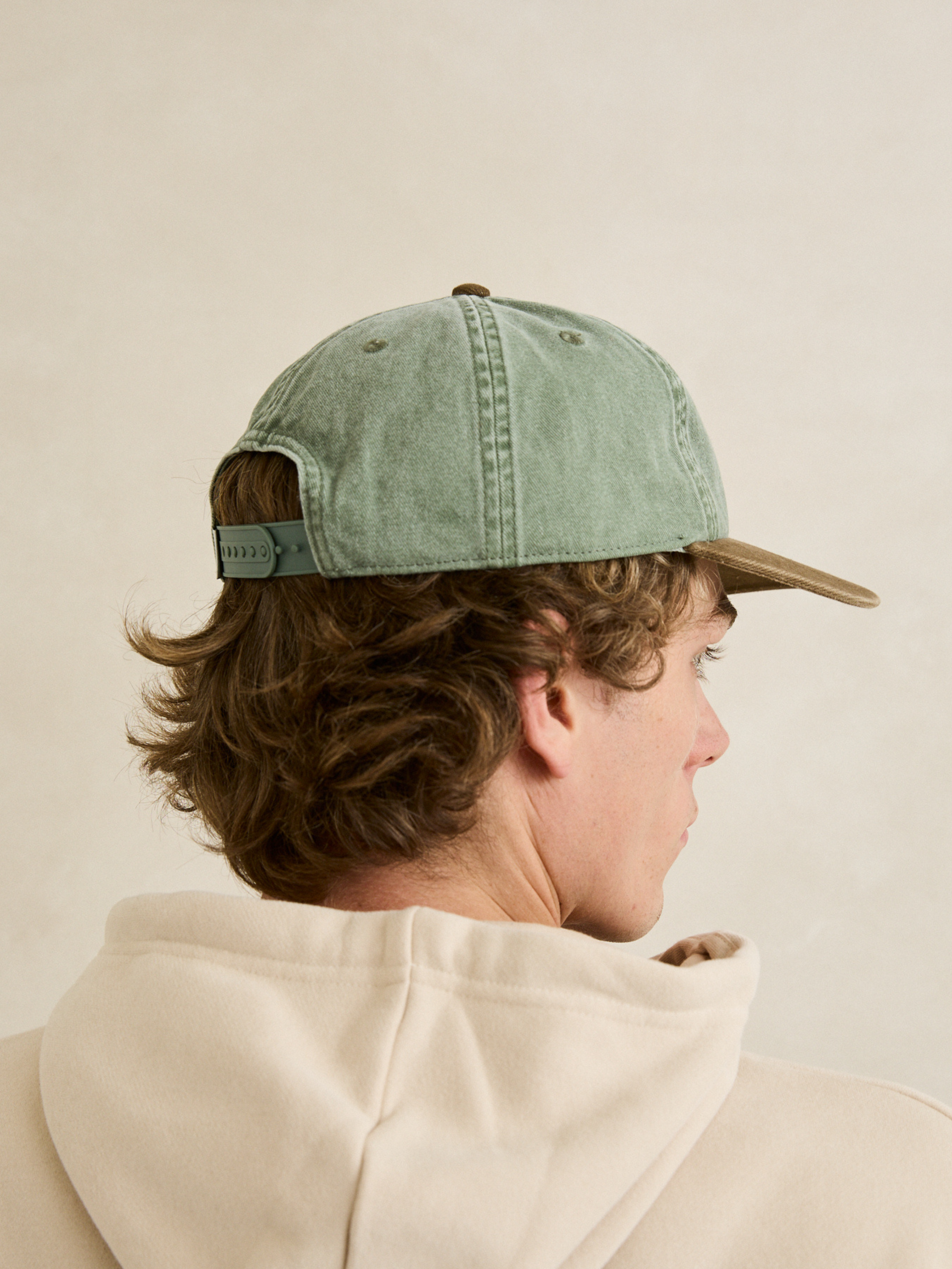 Rhythm Hallmark Cap Olive Green Brown Bill Vintage Style Hats for Men Men’s Hat Accessories for Guys Athens GA Georgia Kempt Menswear Store Near Me