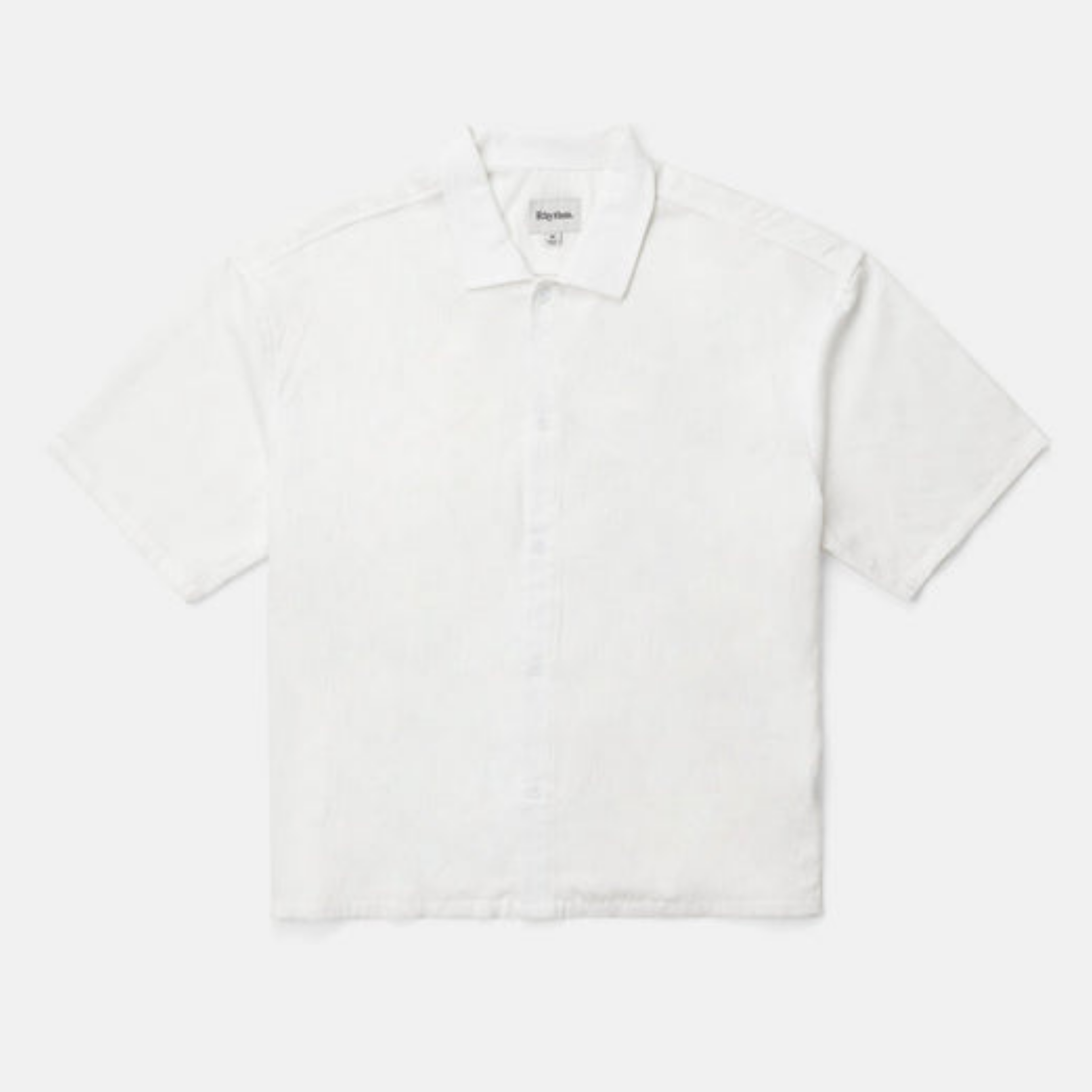 Rhythm LeadsRelaxed Check SS Short Sleeve Shirt White Check Pattern Lightweight Men’s Summer Tops for Men Guy’s Vacation Shirts Collared Button Up Athens GA Georgia Kempt Menswear Store Near Me