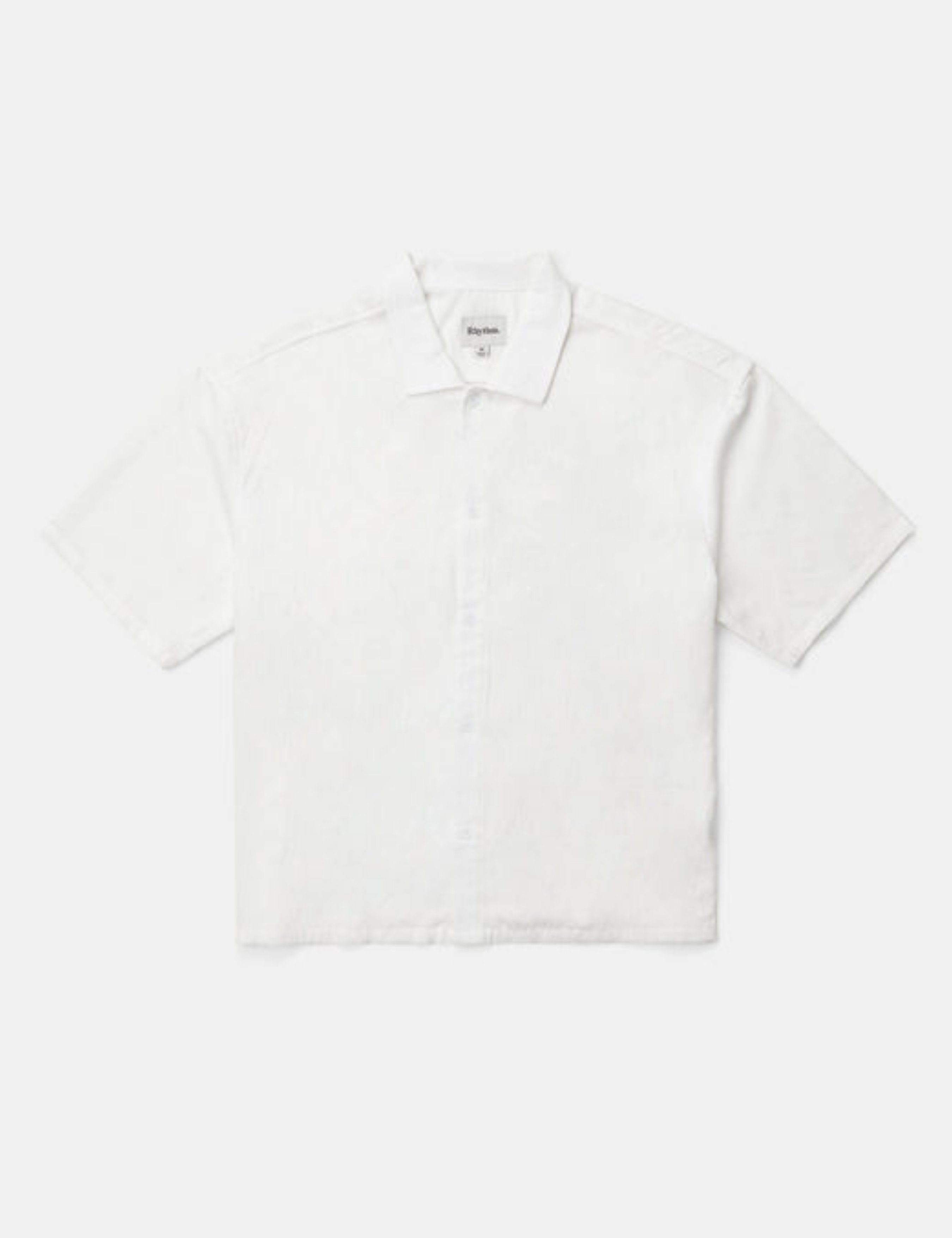 Rhythm LeadsRelaxed Check SS Short Sleeve Shirt White Check Pattern Lightweight Men’s Summer Tops for Men Guy’s Vacation Shirts Collared Button Up Athens GA Georgia Kempt Menswear Store Near Me