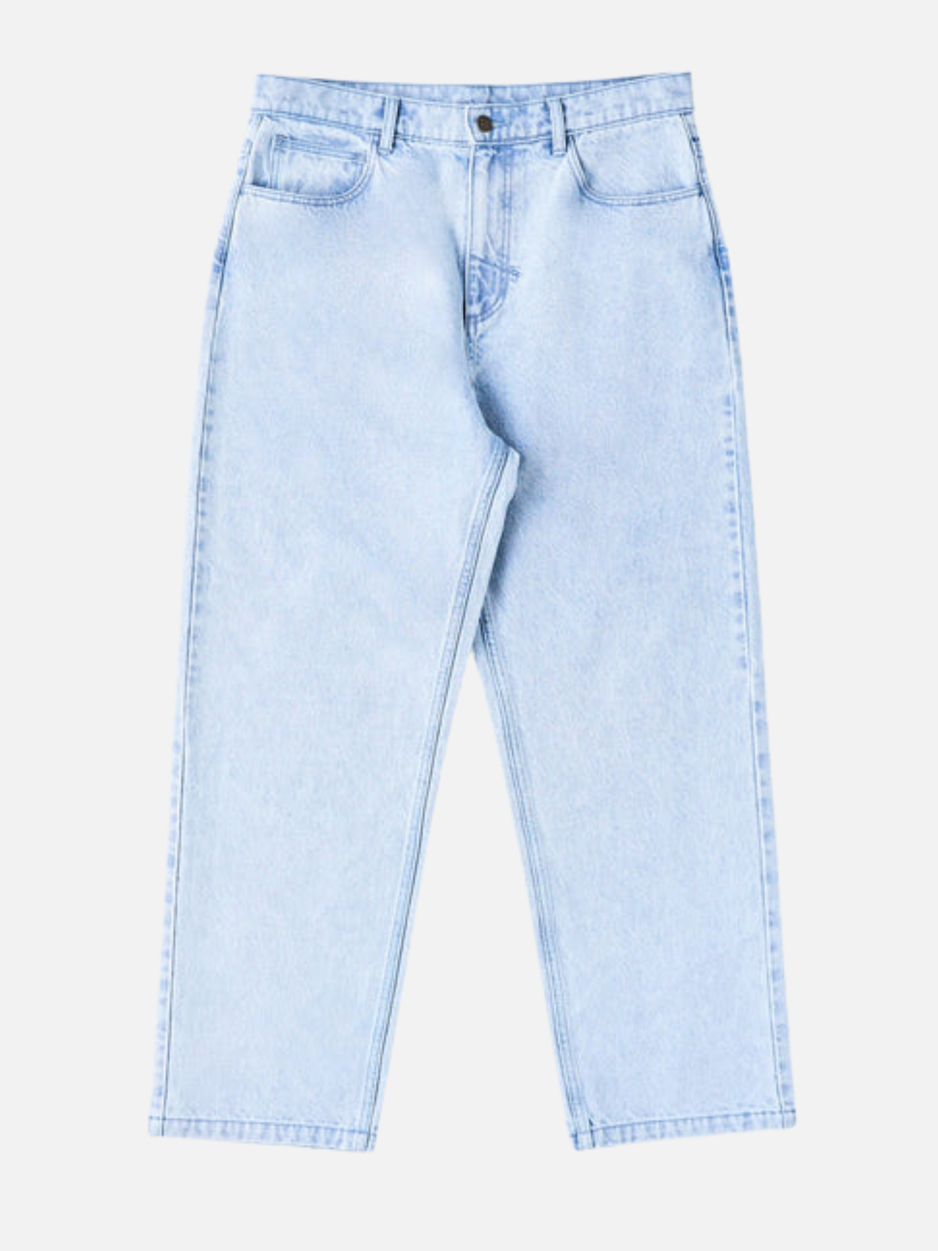Rhythm Relaxed Heavywash Jean Light Blue Straight Relaxed Loose Fit Leg Men’s Denim Jeans Pants for Men Light Wash Denims Athens GA Georgia Kempt Menswear Store Near Me