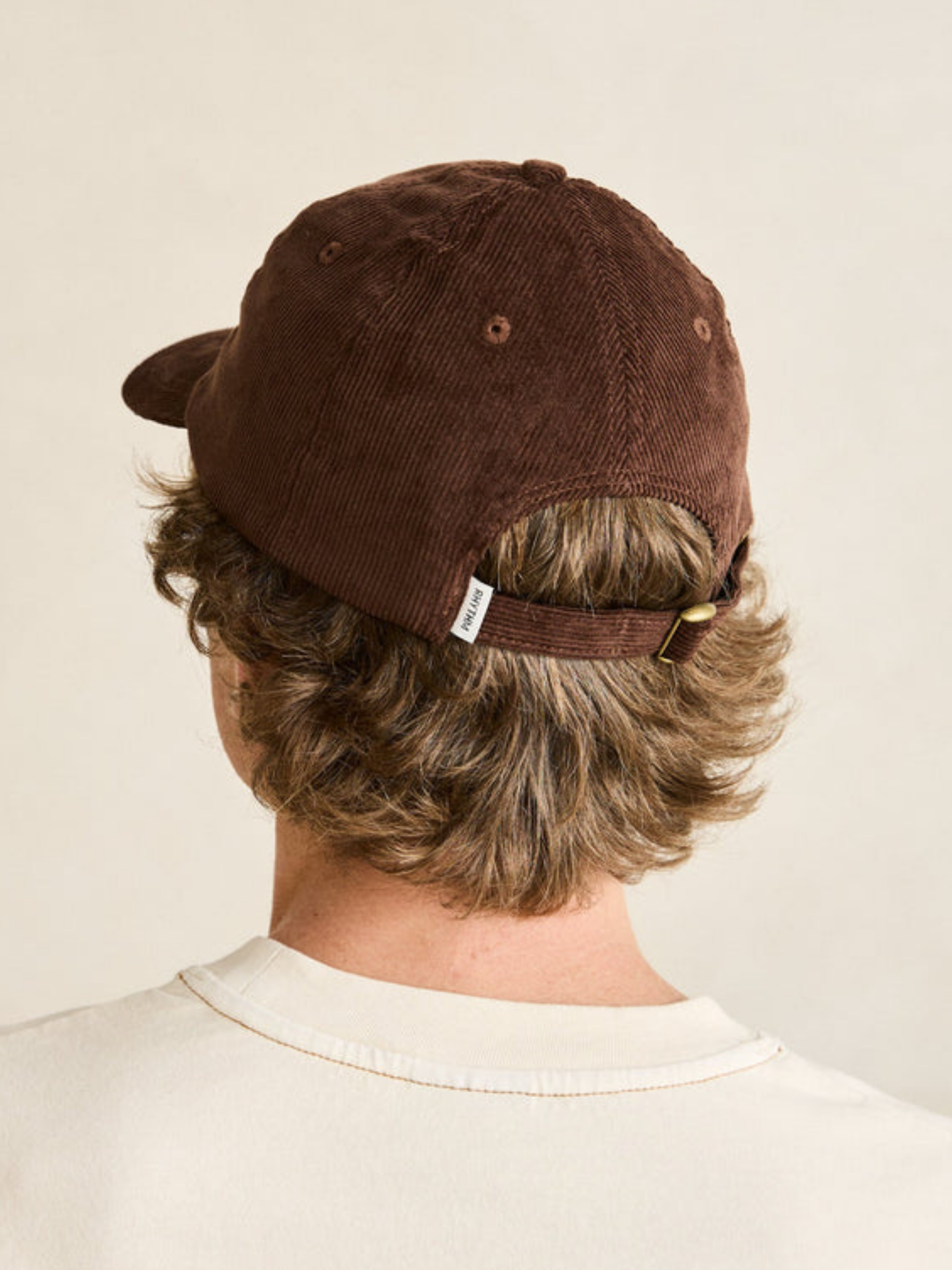 Rhythm Sounds Cord Cap Chocolate Brown Men’s Accessories Embroidered Patch Corduroy Hat Athens GA Georgia Kempt Menswear Store Near Me