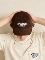 Rhythm Sounds Cord Cap Chocolate Brown Men’s Accessories Embroidered Patch Corduroy Hat Athens GA Georgia Kempt Menswear Store Near Me