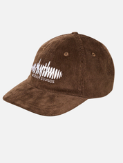 Rhythm Sounds Cord Cap Chocolate Brown Men’s Accessories Embroidered Patch Corduroy Hat Athens GA Georgia Kempt Menswear Store Near Me