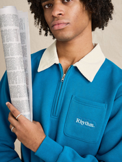 Rhythm Sutton Quarter Zip Fleece