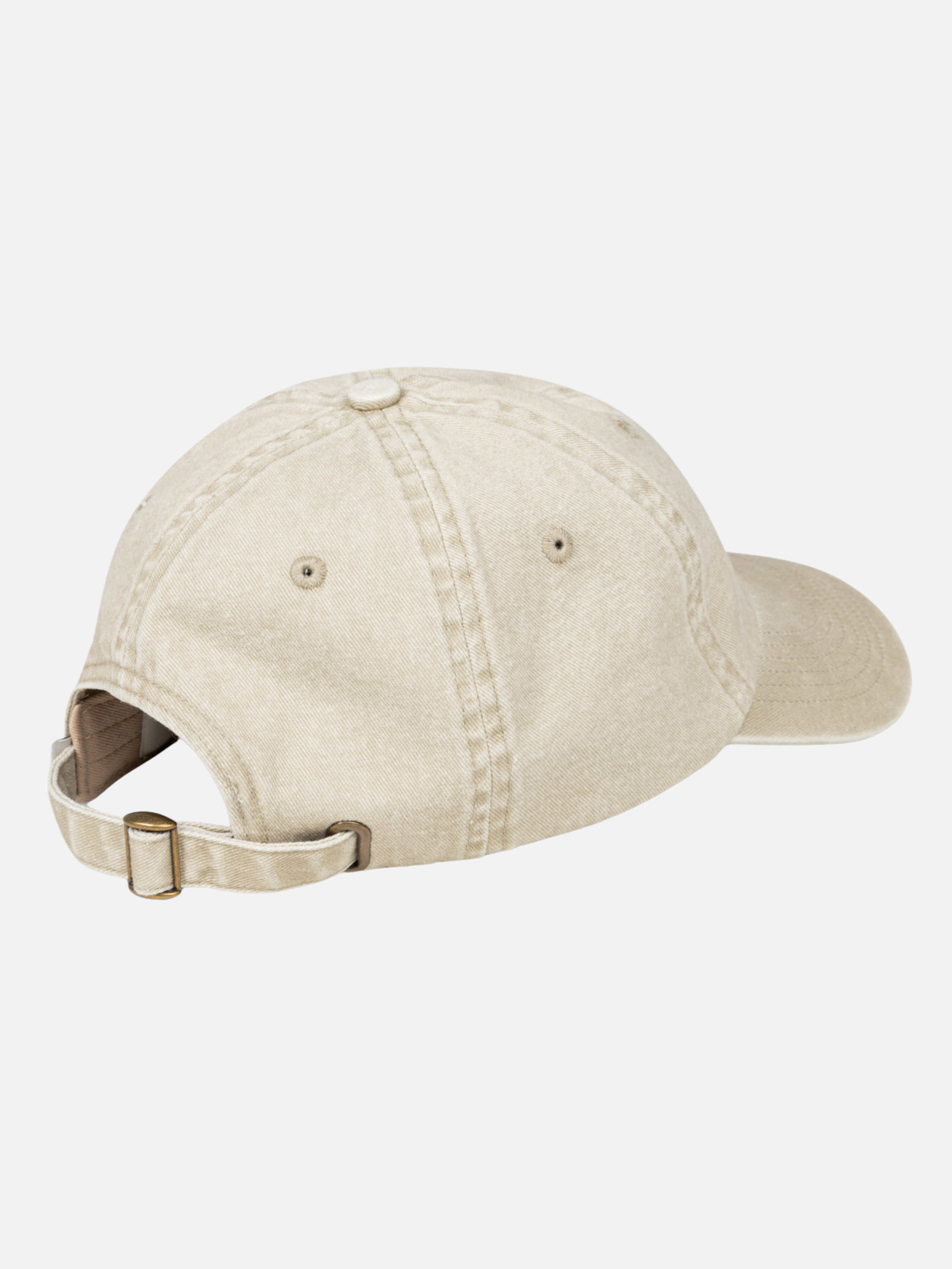 Rhythm Traction Cap Natural Cream White Brown Embroidery Canvas Cotton Unstructured Men’s Cap for Men Athens GA Georgia Kempt Menswear Store Near Me