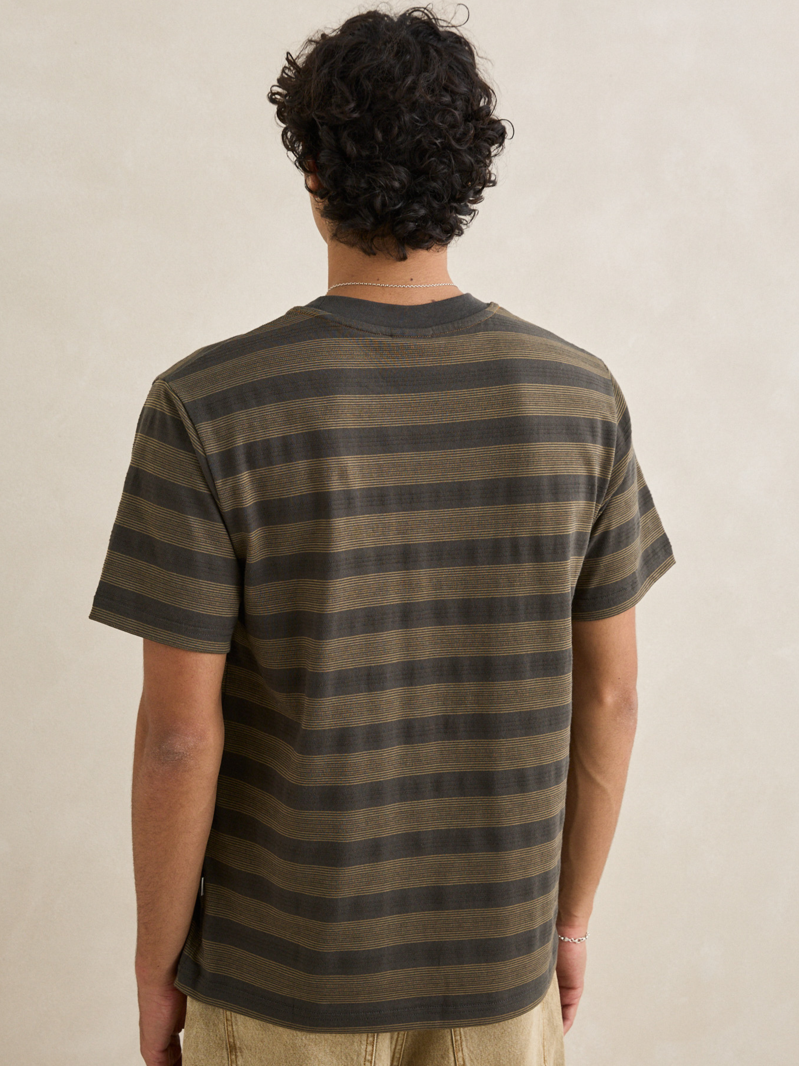Rhythm Vintage Jacquard Stripe T-Shirt
