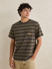 Rhythm Vintage Jacquard Stripe T-Shirt