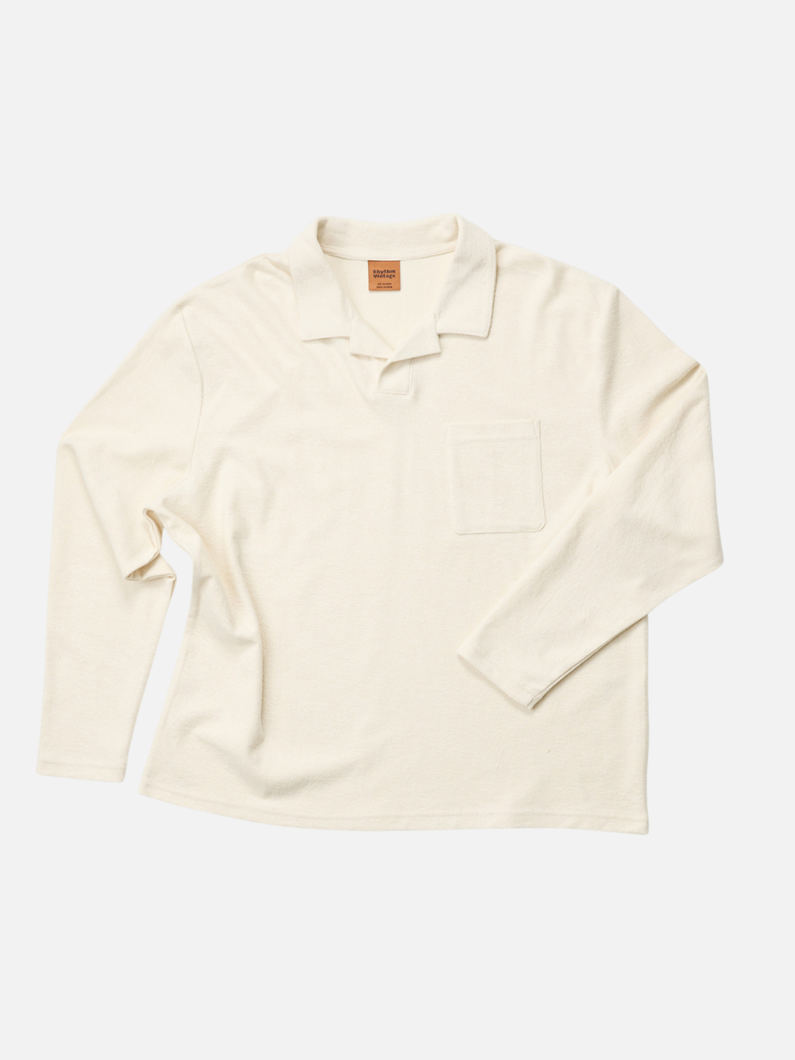 Rhythm Vintage Terry LS Polo