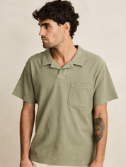 Rhythm Vintage Terry Polo - Sage