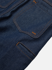 Seager Autry Jean Raw Indigo Blue Denim Men’s Bottom Bottoms Jeans Cotton Straight Relaxed Fit Athens GA Georgia Kempt Menswear Store Near Me