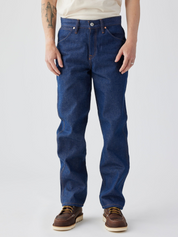 Seager Autry Jean Raw Indigo Blue Denim Men’s Bottom Bottoms Jeans Cotton Straight Relaxed Fit Athens GA Georgia Kempt Menswear Store Near Me