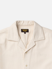 Seager Southpaw Whippersnapper Natural Cream Ivory Men’s SS Short Sleeve Top for Men Front Pocket Collared Button Shirt Athens GA Georgia Kempt Menswear Store Near Me