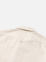 Seager Southpaw Whippersnapper Natural Cream Ivory Men’s SS Short Sleeve Top for Men Front Pocket Collared Button Shirt Athens GA Georgia Kempt Menswear Store Near Me