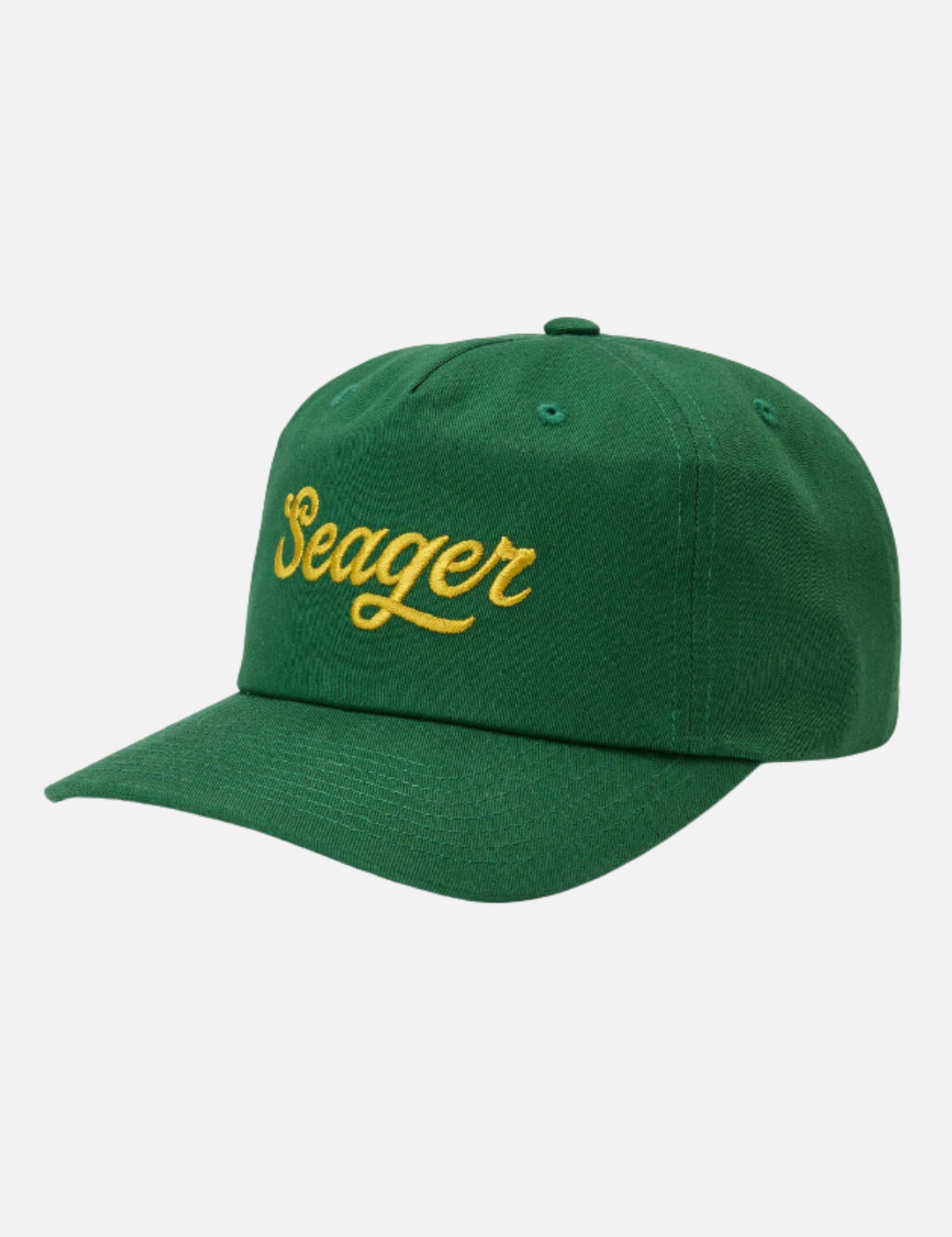 Seager Big Twill Snapback Hat Olive Green Hats for Men Seager Western Brand Athens GA Georgia Kempt Menswear Store Near Me