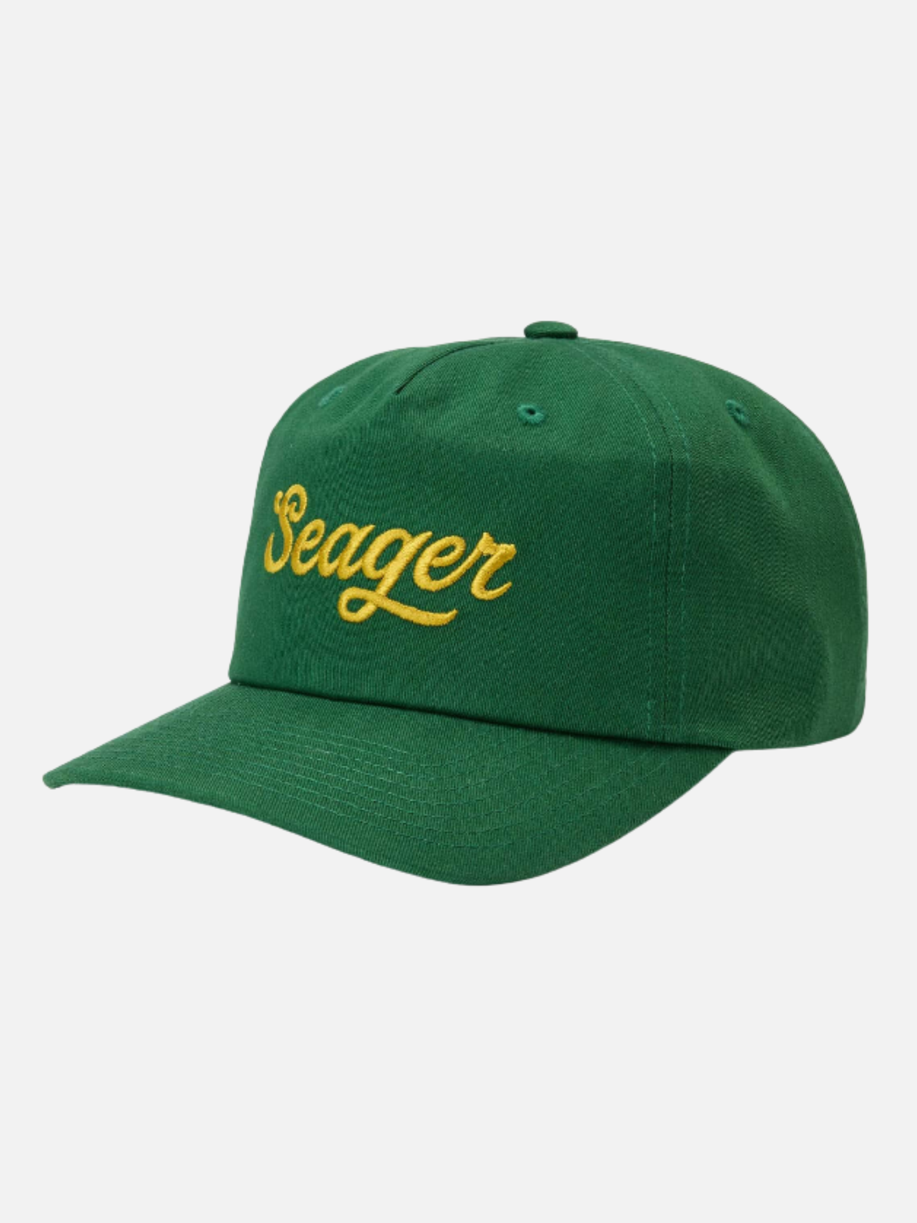 Seager Big Twill Snapback Hat Olive Green Hats for Men Seager Western Brand Athens GA Georgia Kempt Menswear Store Near Me
