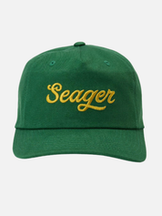 Seager Big Twill Snapback Hat Olive Green Hats for Men Seager Western Brand Athens GA Georgia Kempt Menswear Store Near Me