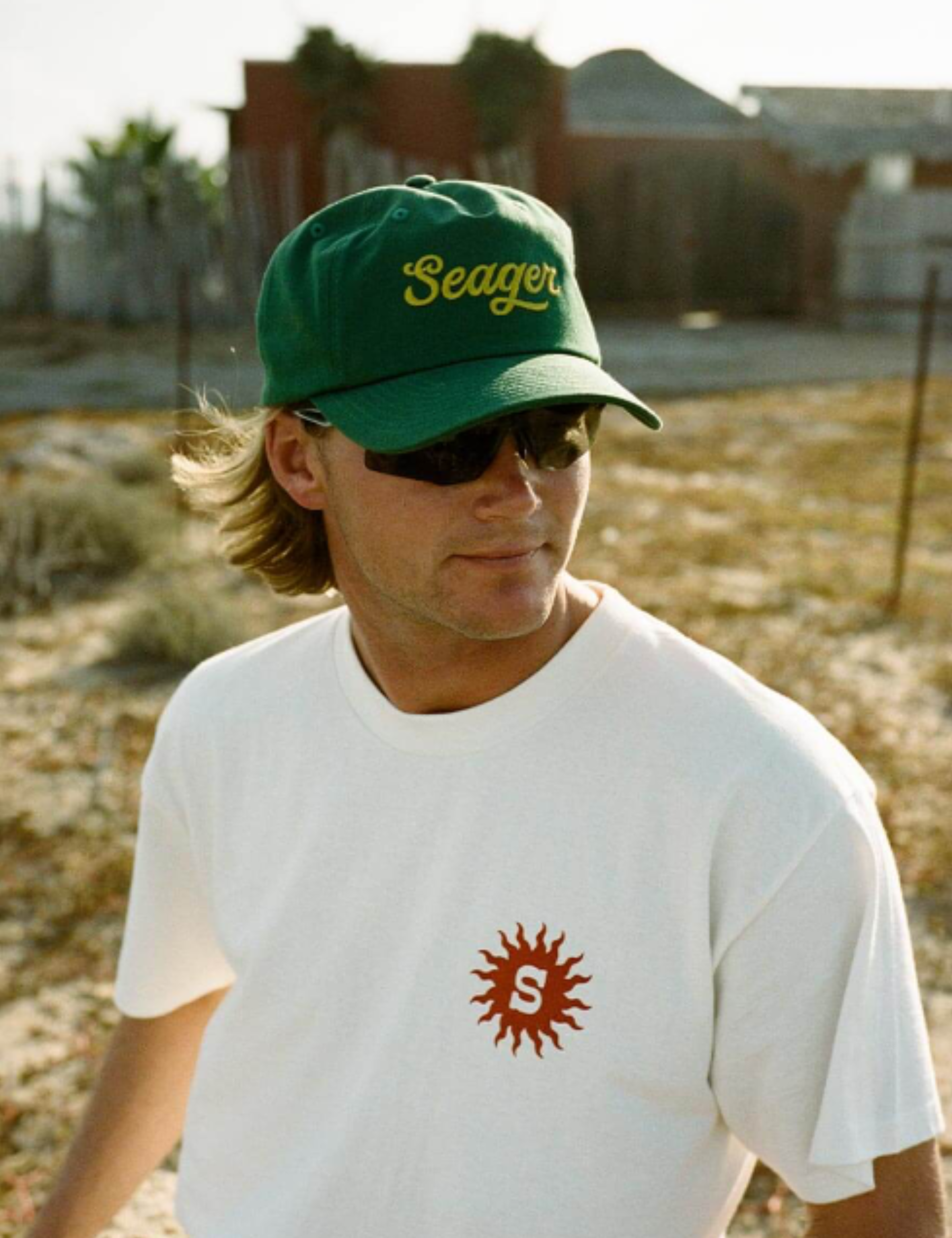 Seager Big Twill Snapback Hat Olive Green Hats for Men Seager Western Brand Athens GA Georgia Kempt Menswear Store Near Me