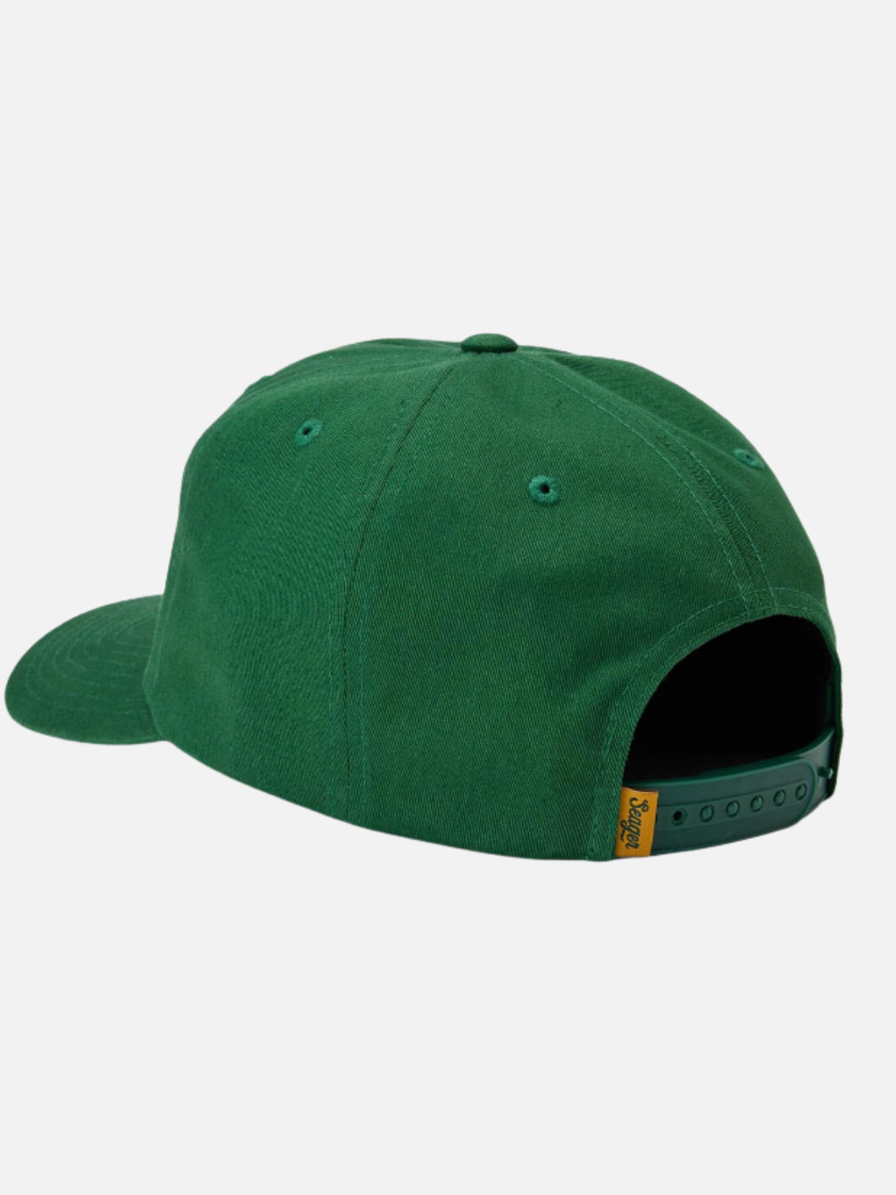 Seager Big Twill Snapback Hat Olive Green Hats for Men Seager Western Brand Athens GA Georgia Kempt Menswear Store Near Me