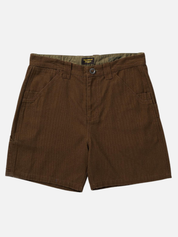 Seager Bison Canvas Cotton Shorts Tobacco Brown Chocolate 6 7 inch inseam Utility Pockets Men’s Shorts for Men Summer Bottoms for Guys Seager Western Brand Athens GA Georgia Kempt Menswear Store Near Me