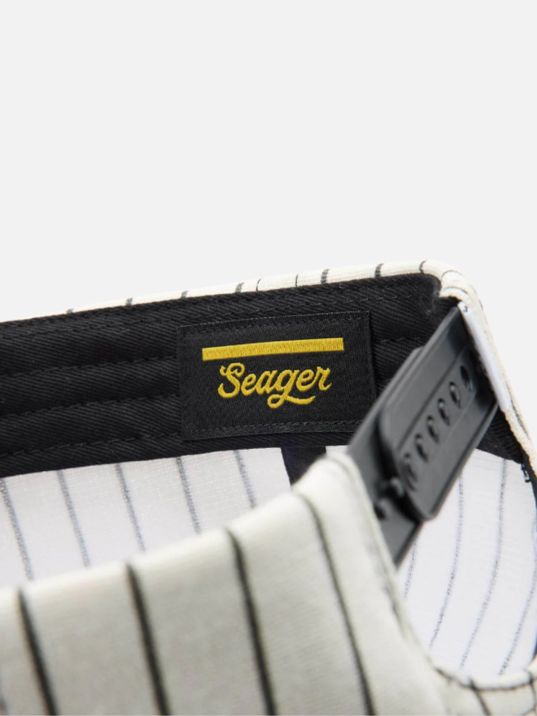Seager Bronx Snapback Black White Men’s Seager Hats Accessories for Guys Gifts for Him Athens GA Georgia Kempt Menswear Store Near Me 