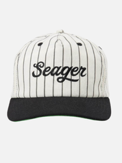 Seager Bronx Snapback Black White Men’s Seager Hats Accessories for Guys Gifts for Him Athens GA Georgia Kempt Menswear Store Near Me 