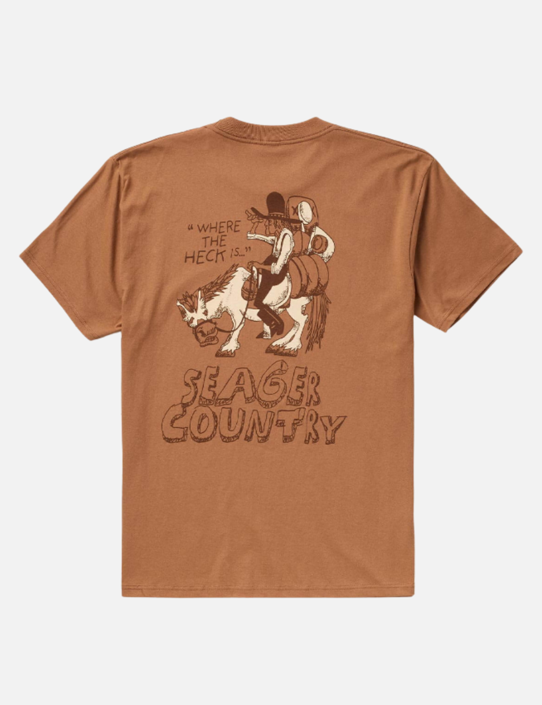 Seager Donde Tee Brown Sugar Back Graphic T-Shirt Tee Men’s Tops for Men Athens GA Georgia Kempt Menswear Store Near Me