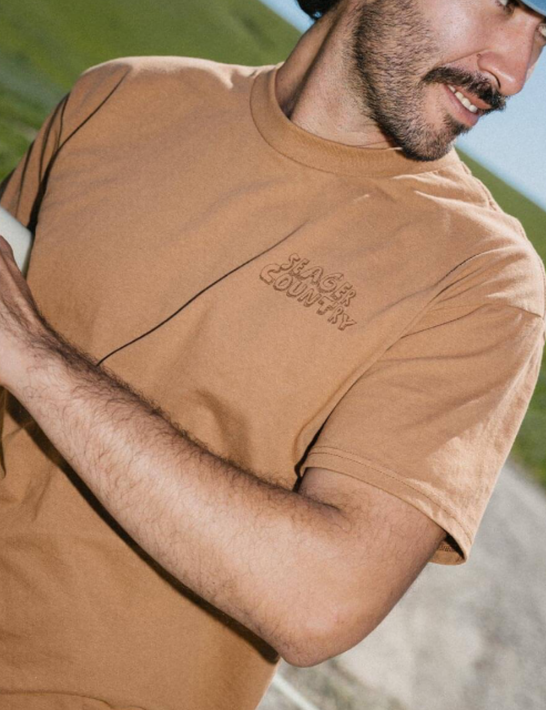 Seager Donde Tee Brown Sugar Back Graphic T-Shirt Tee Men’s Tops for Men Athens GA Georgia Kempt Menswear Store Near Me