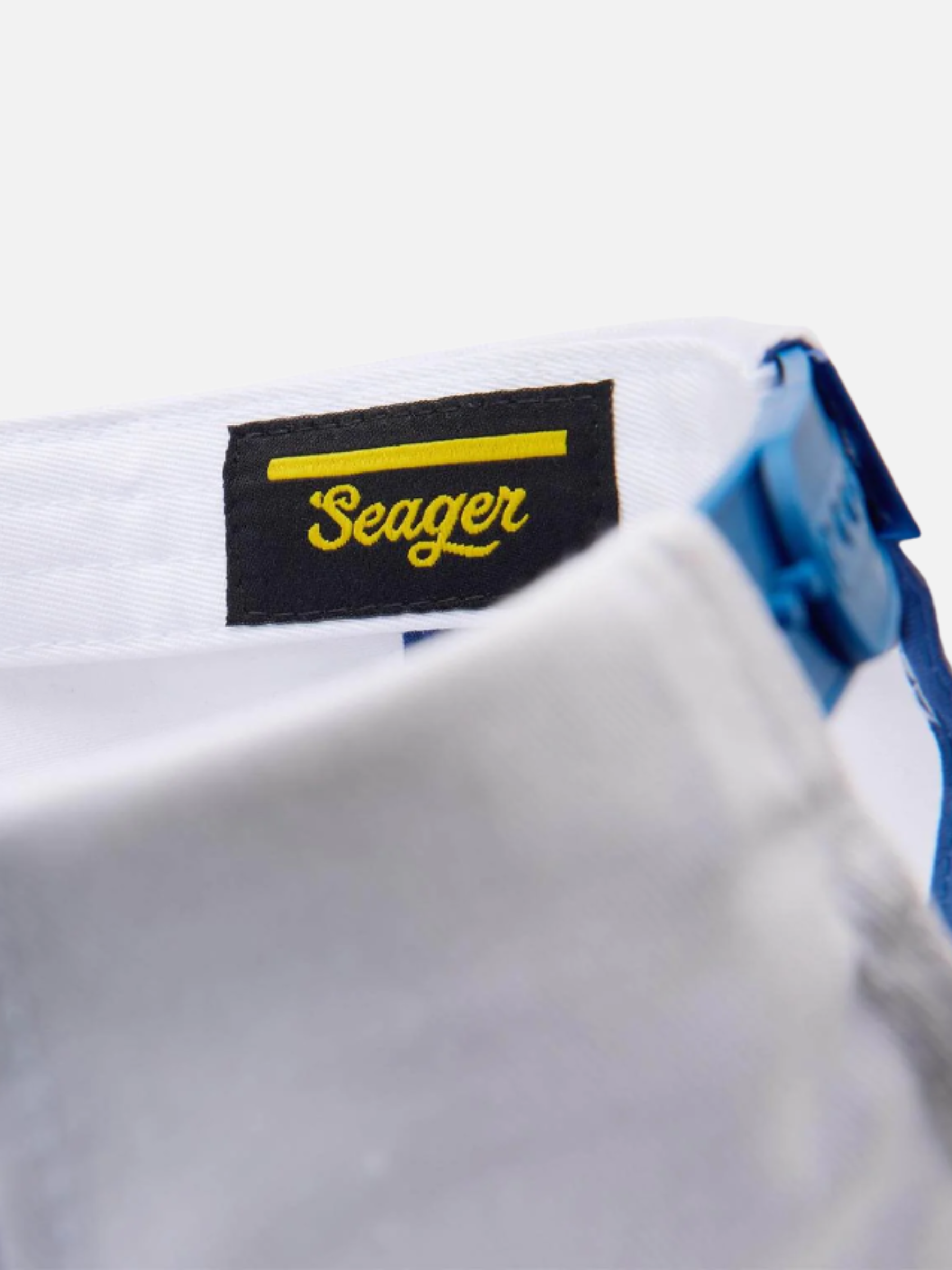 Seager Good Boy Snapback Hat Cream Blue Hats for Men Seager Western Brand Athens GA Georgia Kempt Menswear Store Near Me