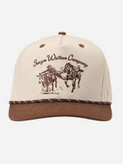 Seager Los Rios Canvas Snapback Cream Brown Men’s Seager Hats Accessories for Guys Gifts for Him Athens GA Georgia Kempt Menswear Store Near Me 
