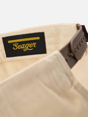 Seager Los Rios Canvas Snapback Cream Brown Men’s Seager Hats Accessories for Guys Gifts for Him Athens GA Georgia Kempt Menswear Store Near Me 