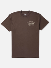 Seager Los Rios Tee Java Brown Graphic T-Shirt for Men Back and Chest Graphics Men’s Tops for Men Seager Western Brand Athens GA Georgia Kempt Menswear Store Near Me