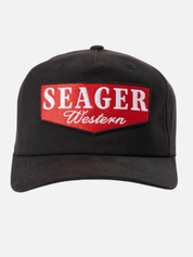 Seager Rodeo Series Snapback Black Red Men’s Seager Hats Accessories for Guys Gifts for Him Athens GA Georgia Kempt Menswear Store Near Me 