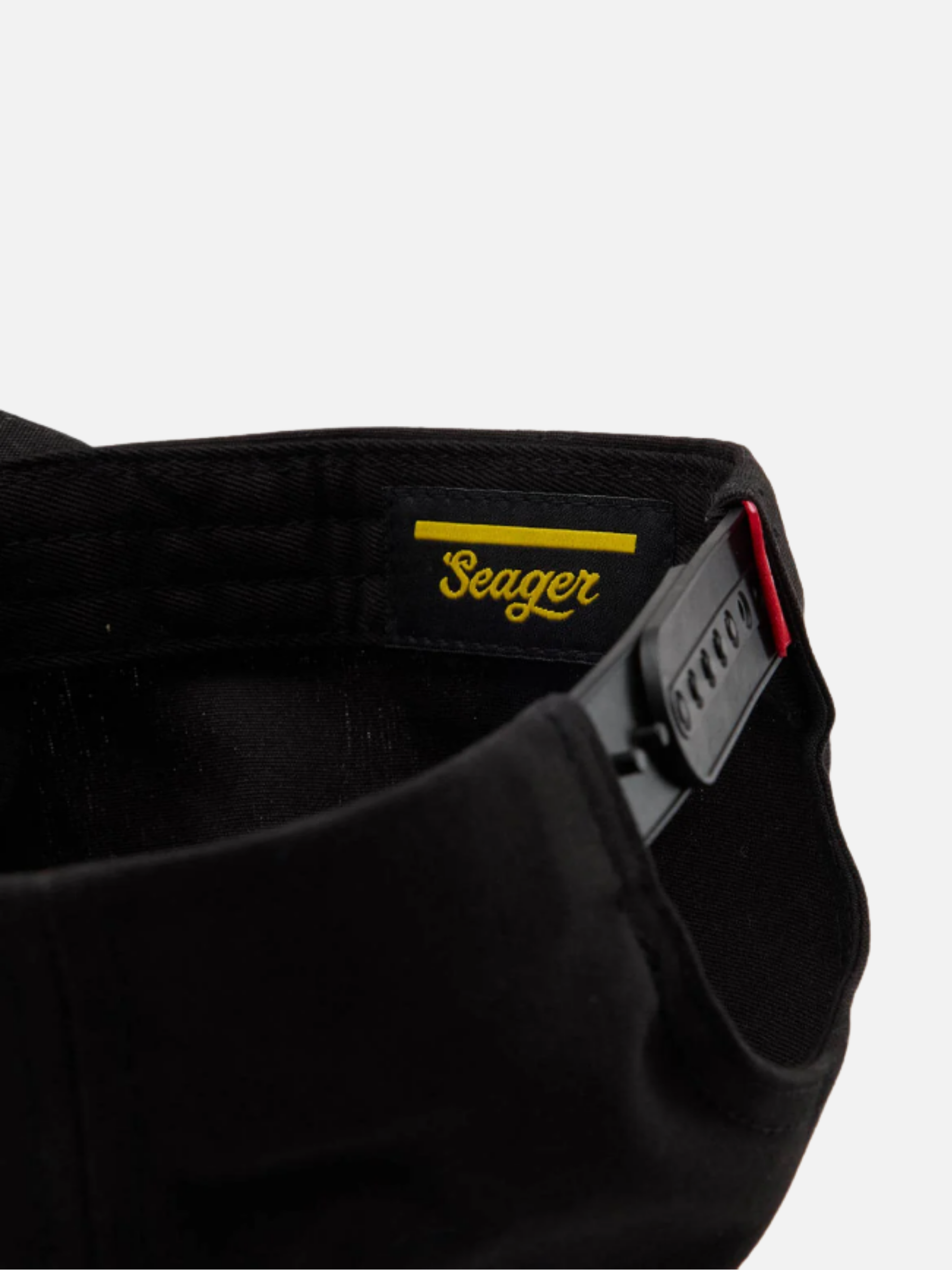 Seager Rodeo Series Snapback Black Red Men’s Seager Hats Accessories for Guys Gifts for Him Athens GA Georgia Kempt Menswear Store Near Me 