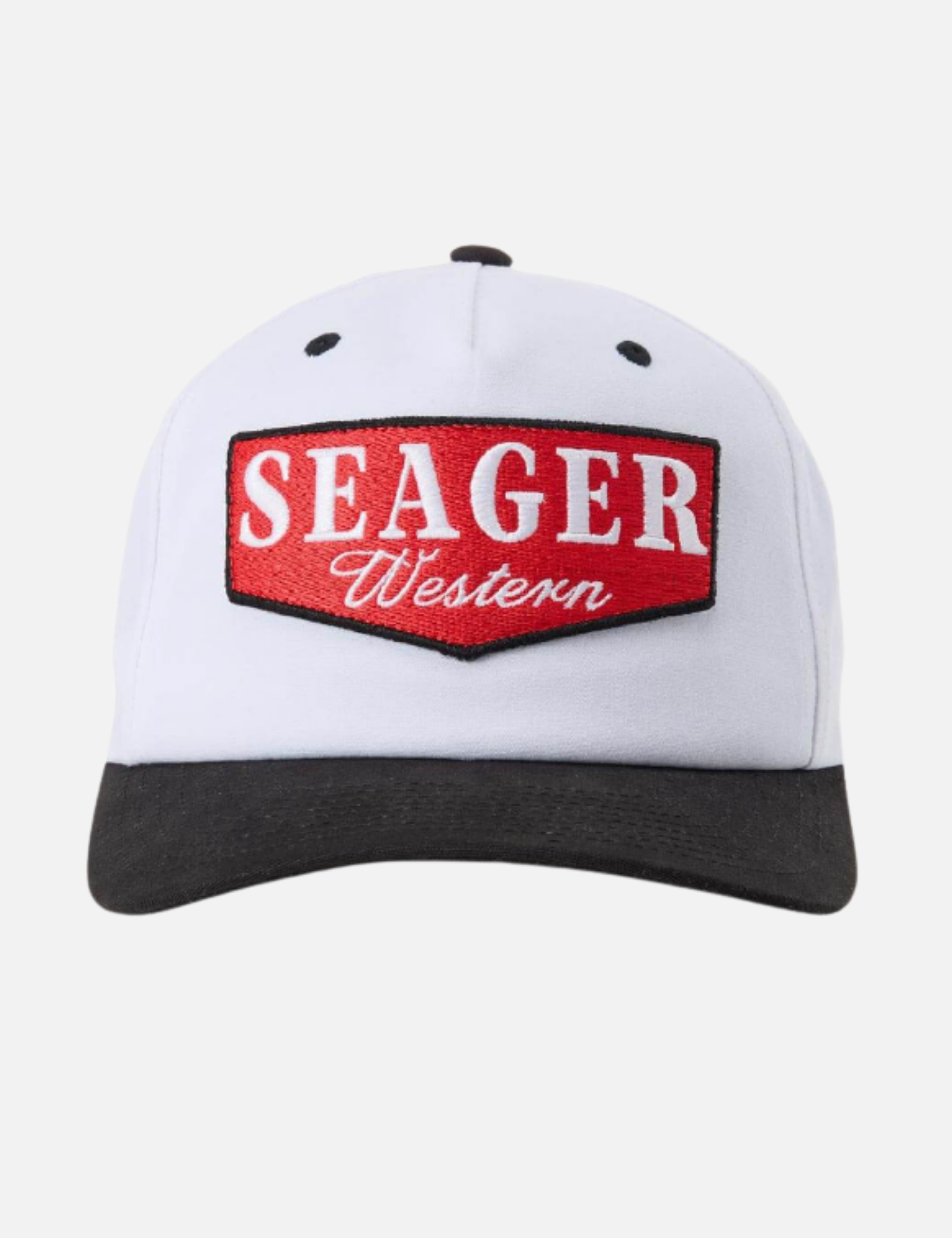 Seager Rodeo Series Snapback White Black Red Men’s Seager Hats Accessories for Guys Gifts for Him Athens GA Georgia Kempt Menswear Store Near Me 